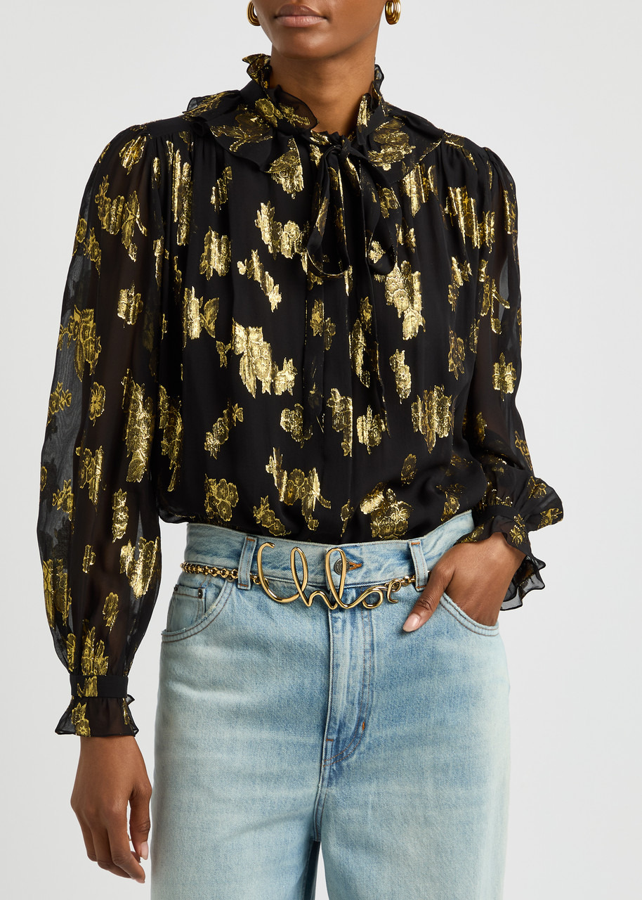 Chloe Iconic Logo Chain Belt - 2