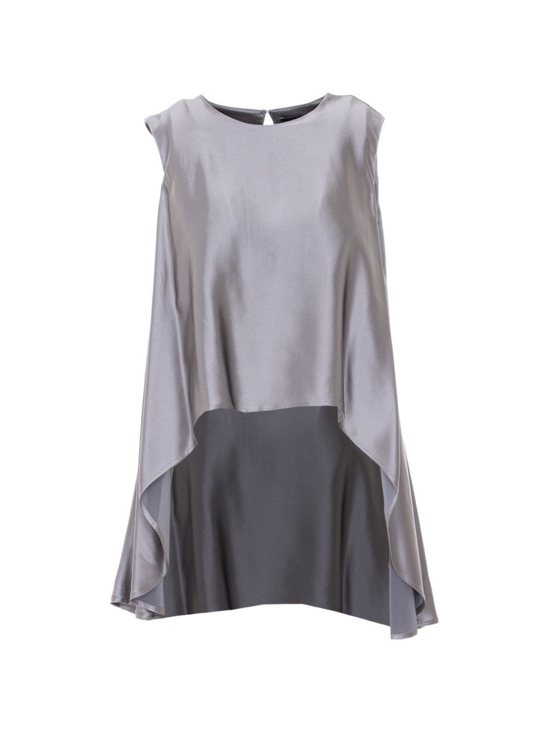 asymmetric round-neck top 1