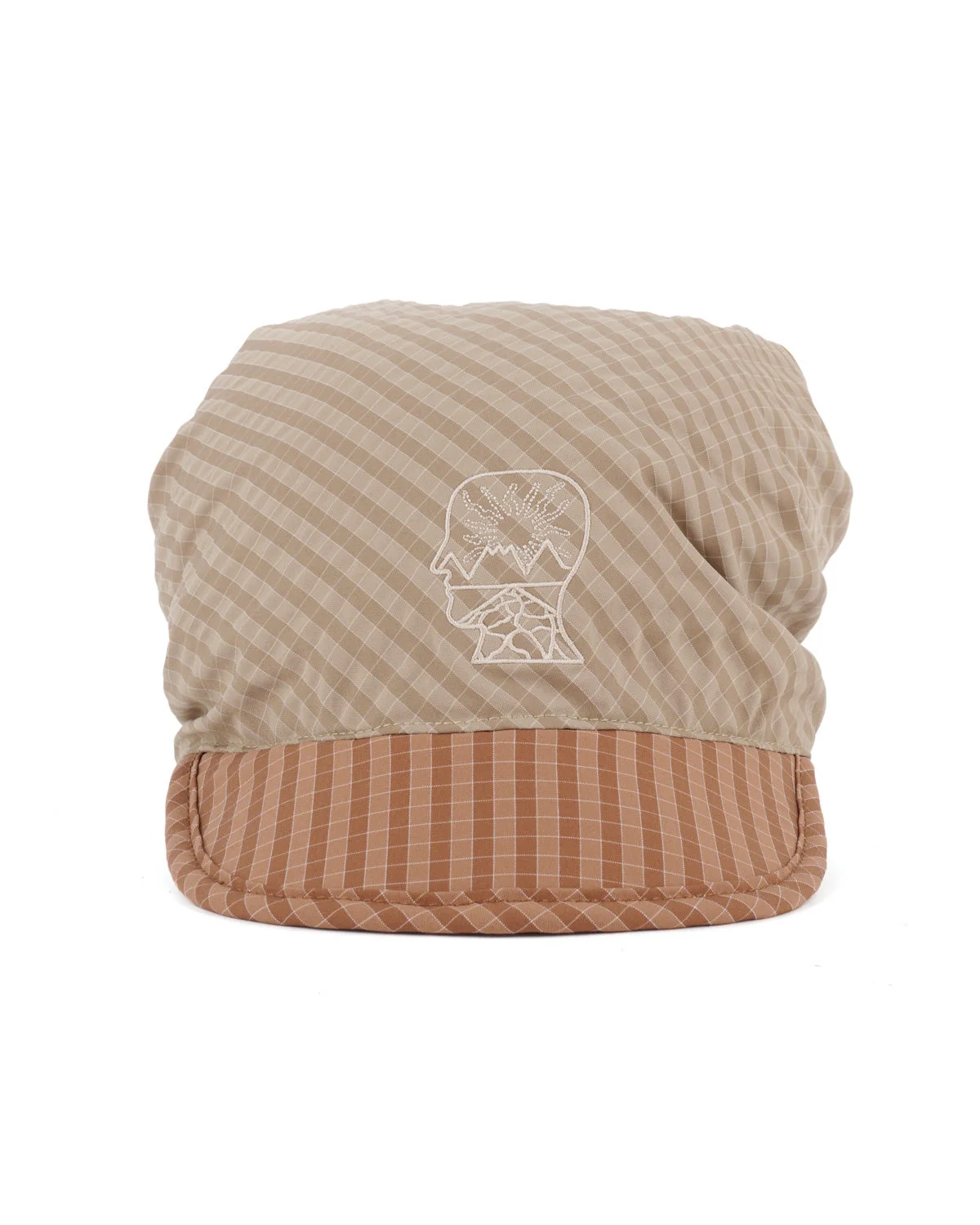 Brain Dead Equipment Two Tone Bandana Hat - Brown - 1