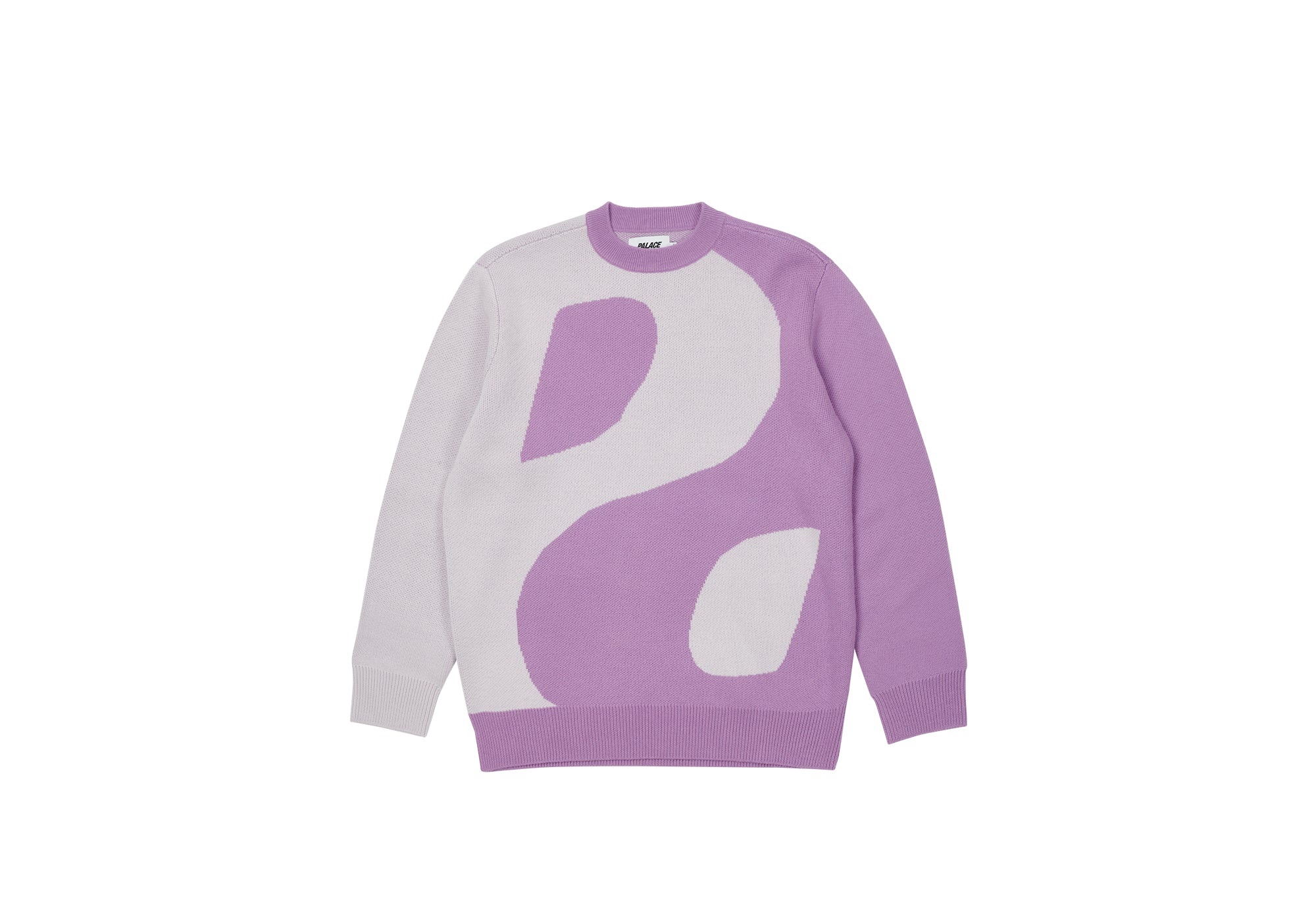 YIN YANG KNIT PURPLE TONAL - 1