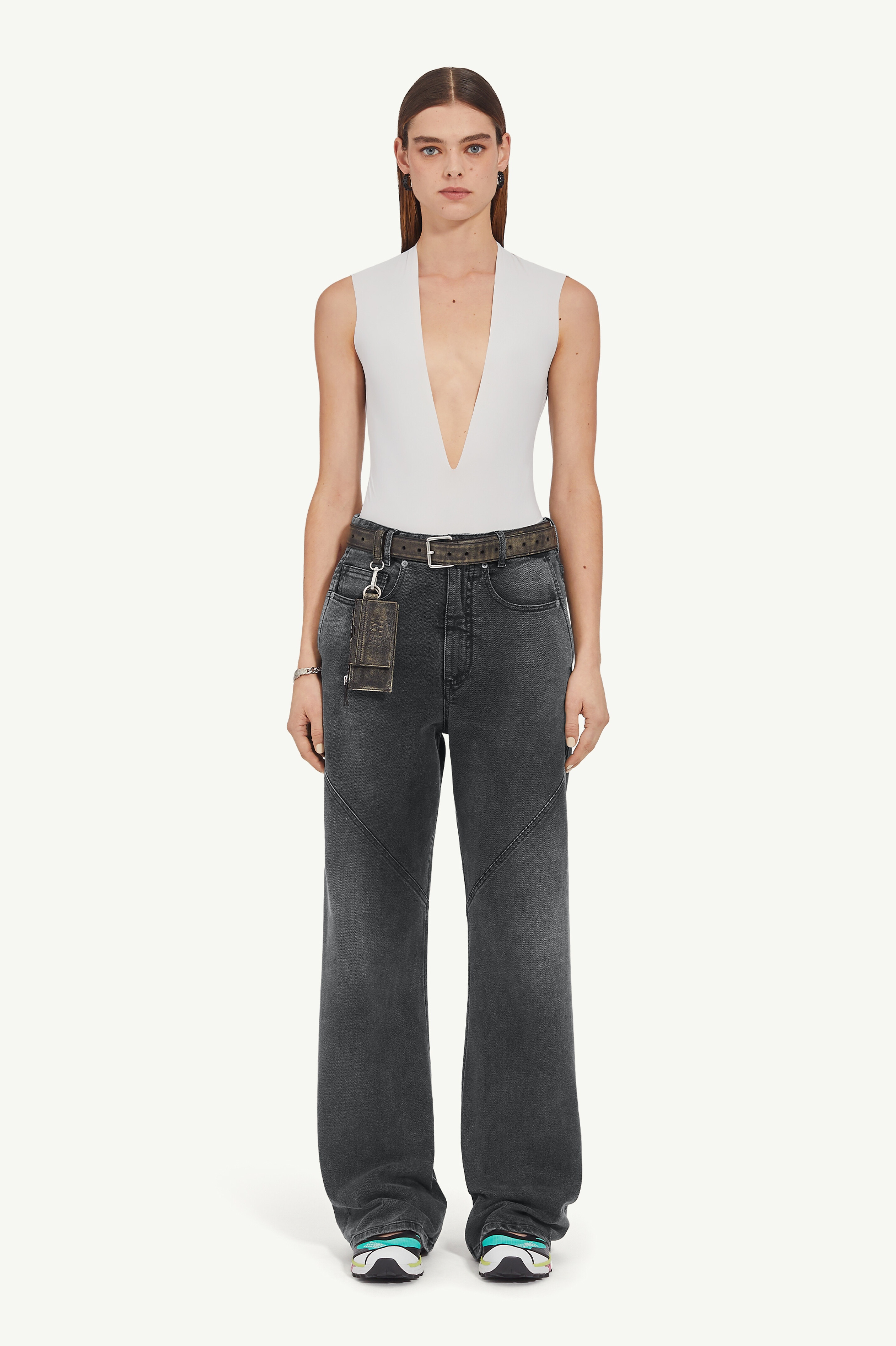 5-Pocket Denim Trousers - 2