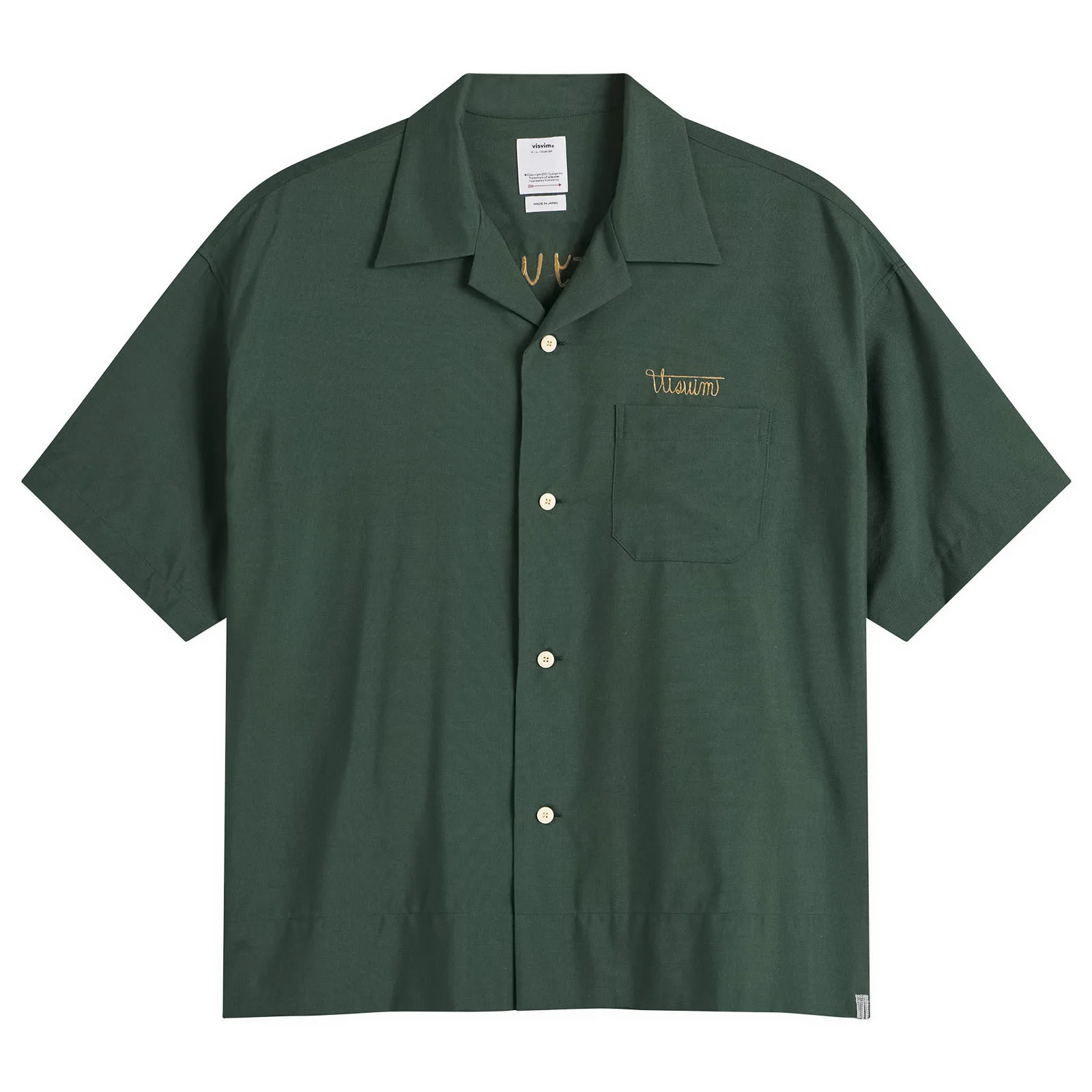 Visvim Copa Silk Short Sleeve Shirt - 1