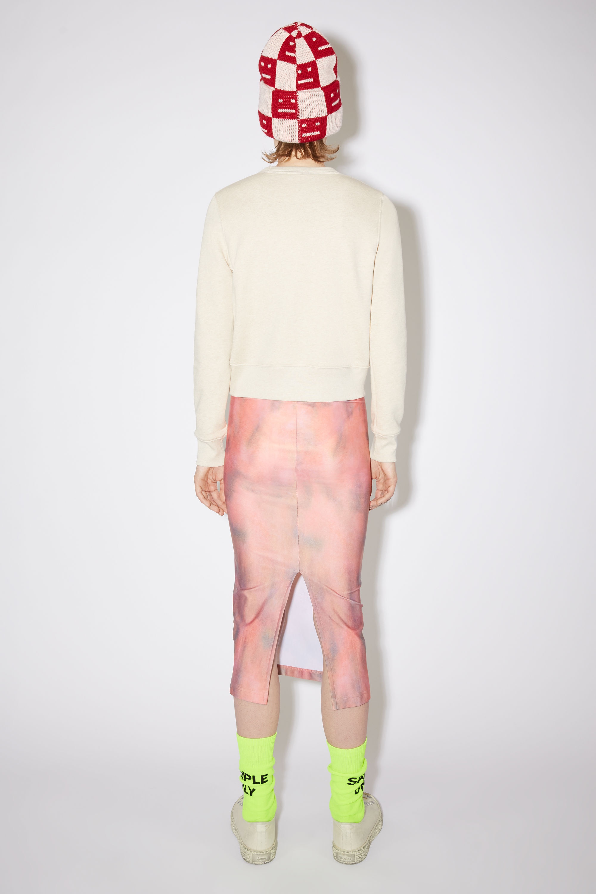 Crew neck sweatshirt - Oatmeal melange - 3