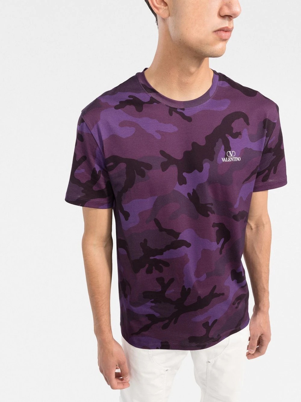 camouflage-print cotton T-shirt - 3