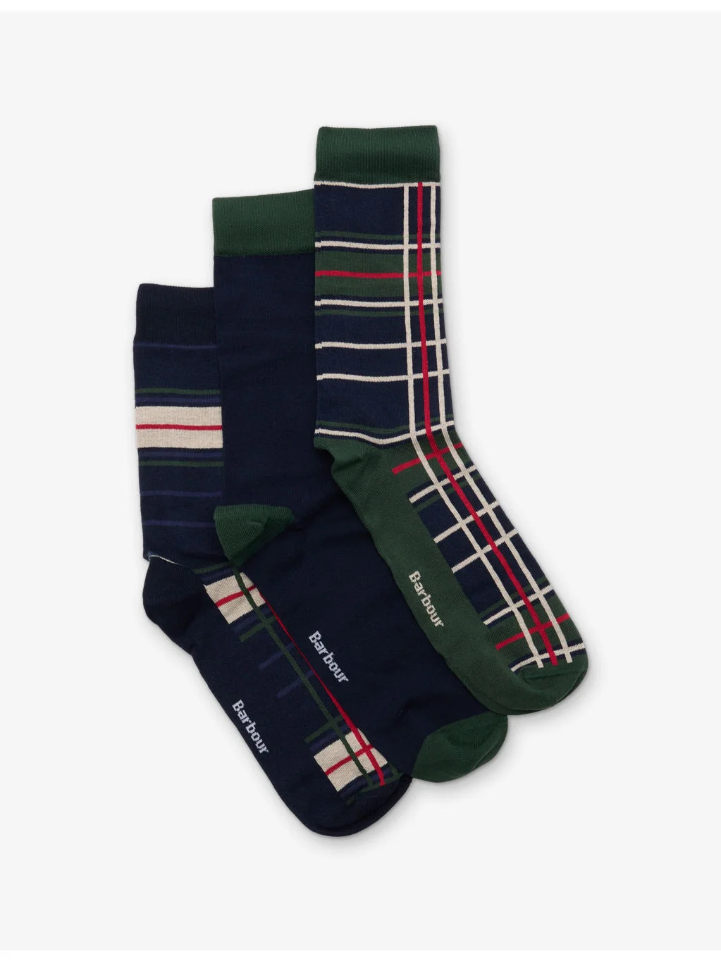 Tartan Cotton-Blend Socks - 1