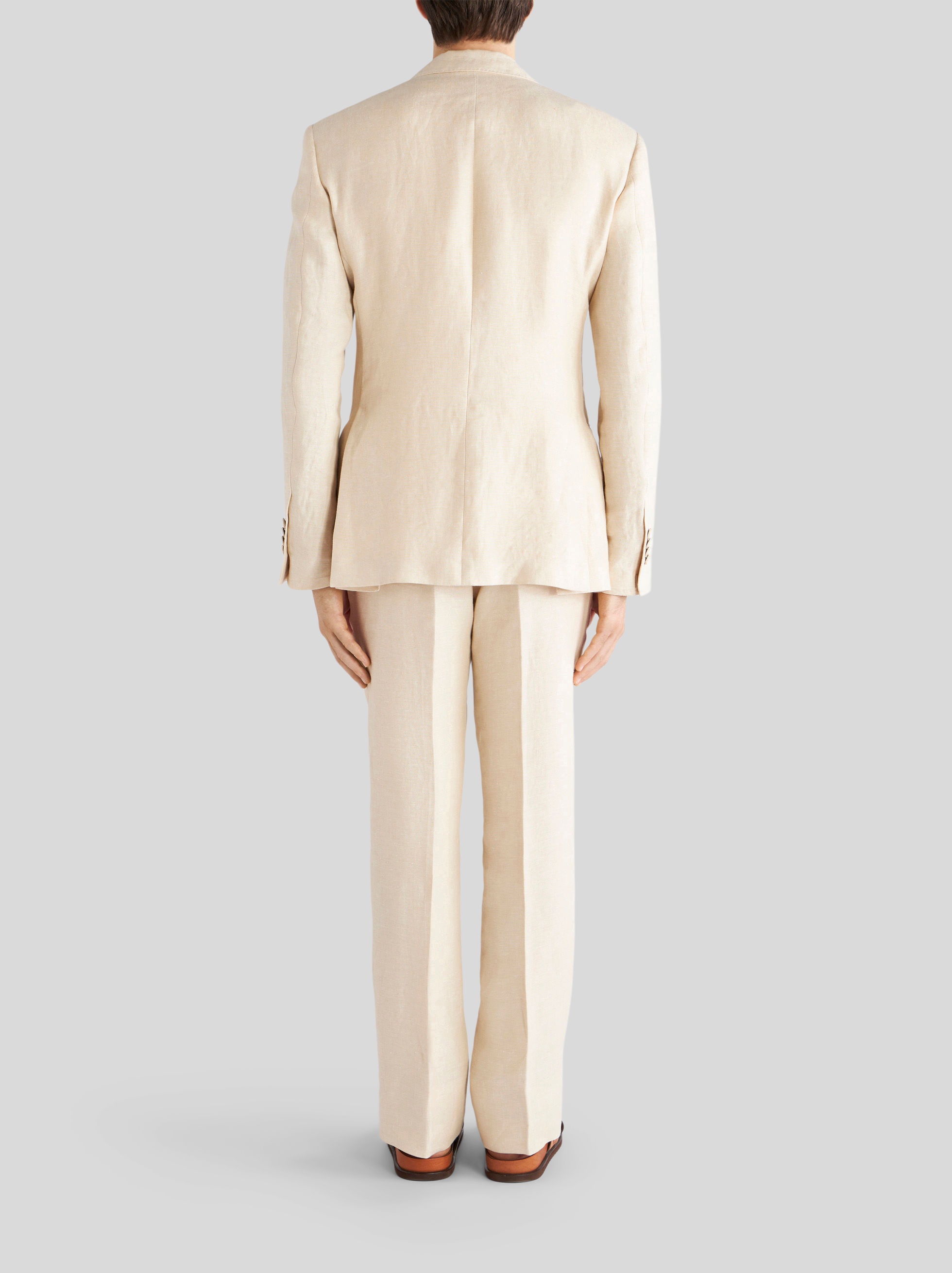 LINEN AND SILK JACKET - 4