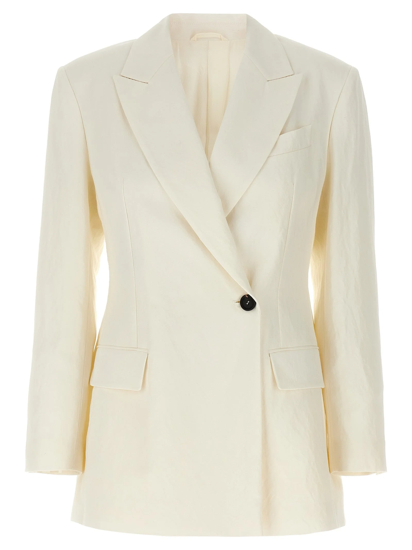 Brunello Cucinelli Women Double-Breasted Blazer - 1