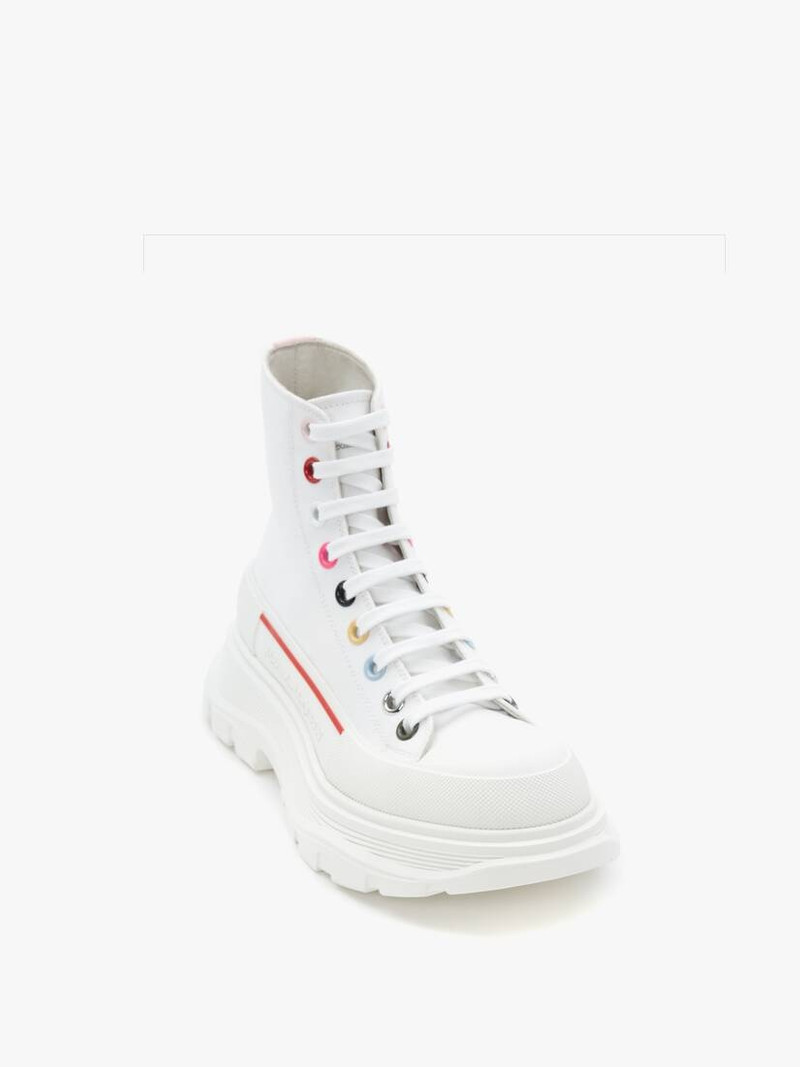 Alexander McQueen Tread Slick Boot in White outlook