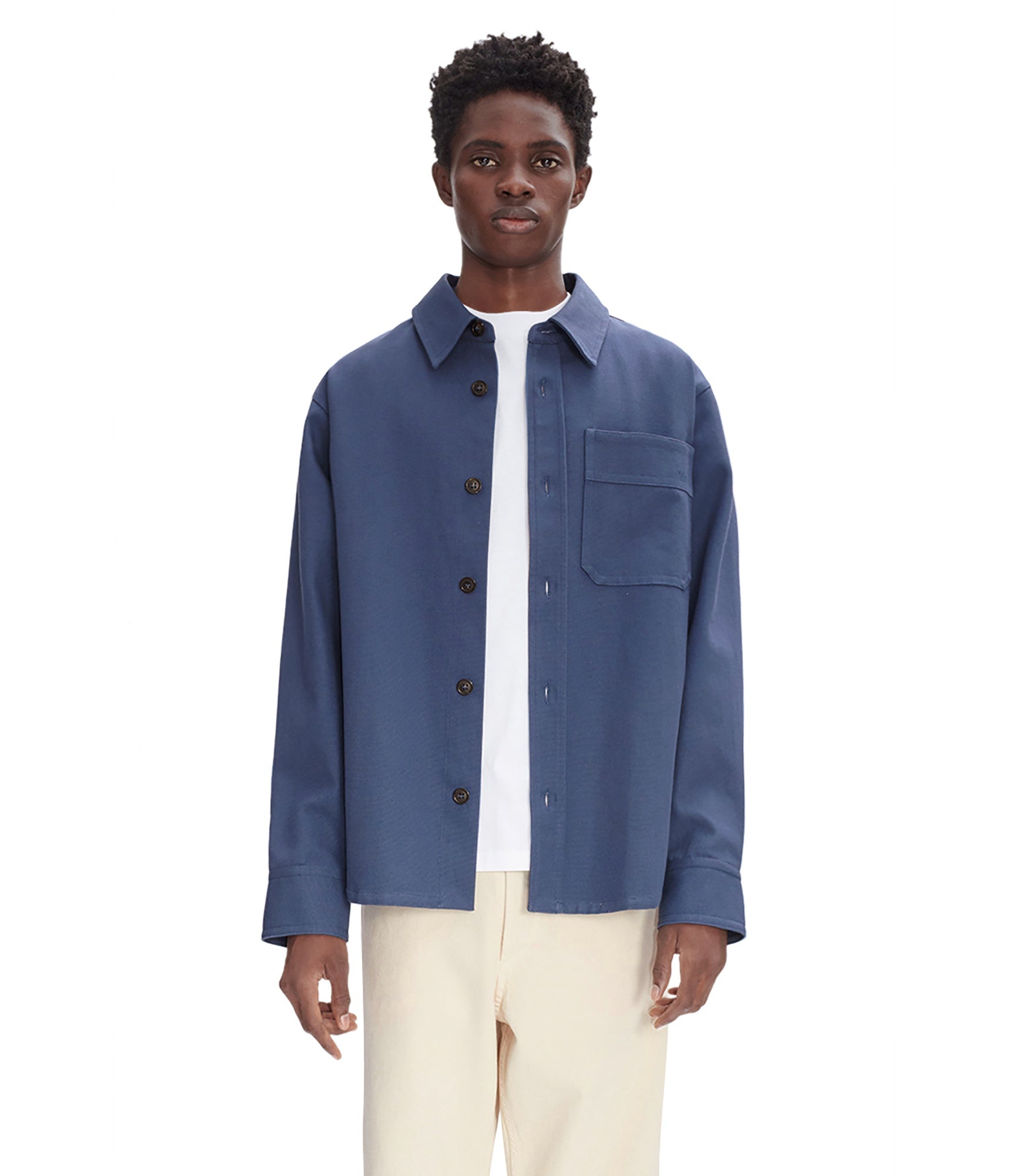 BASILE BRODÉE POITRINE OVERSHIRT - 2