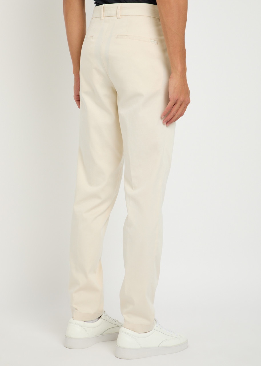 Boss P-genius Tapered Cotton-blend Trousers - 3