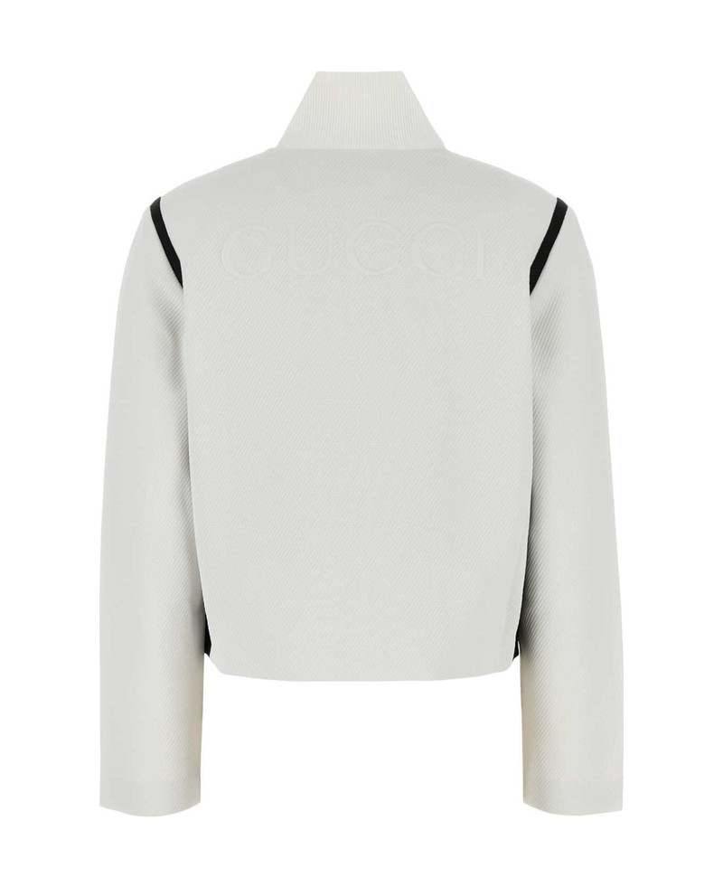GUCCI White Jacquard Sweatshirt outlook
