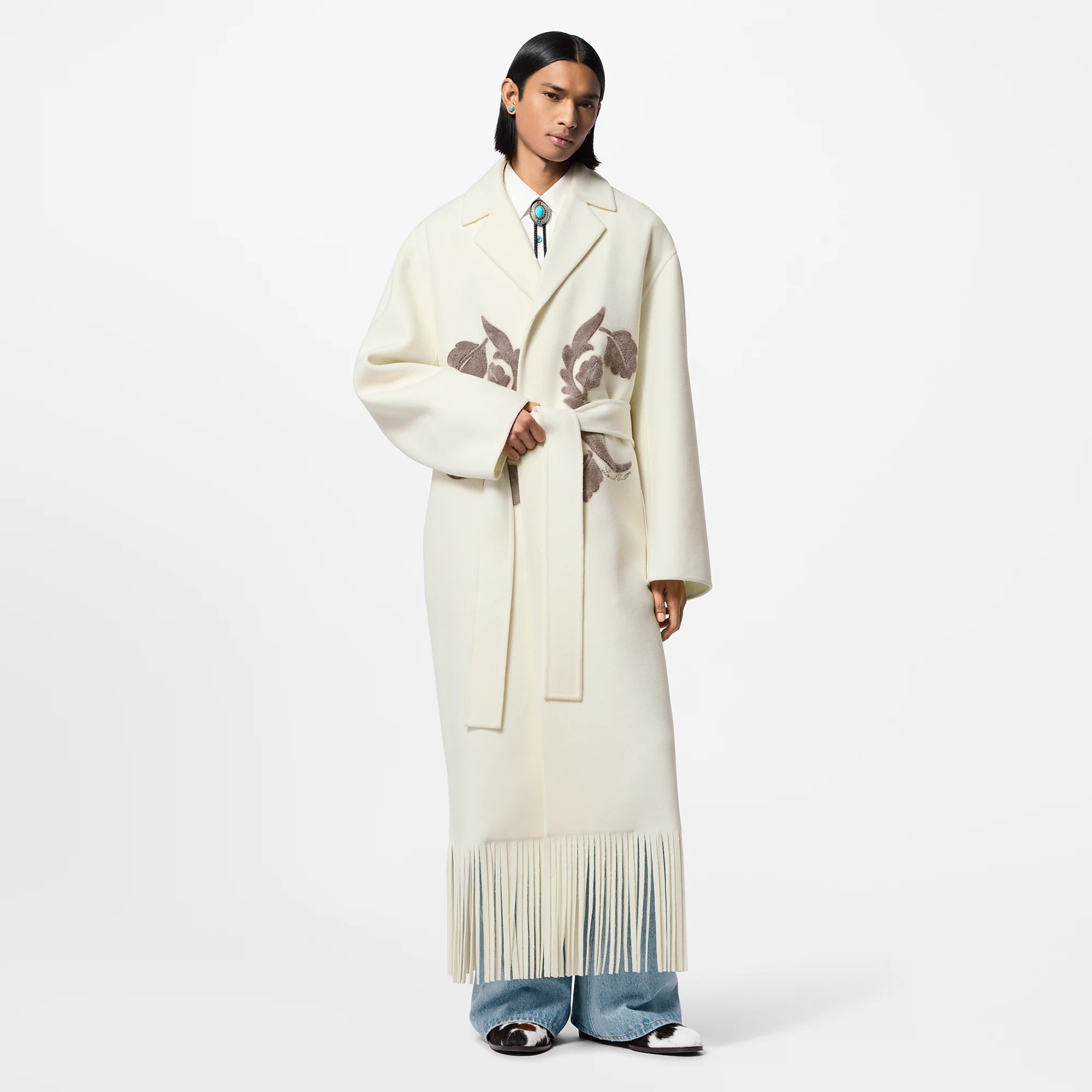 Wool Blanket Coat - 4