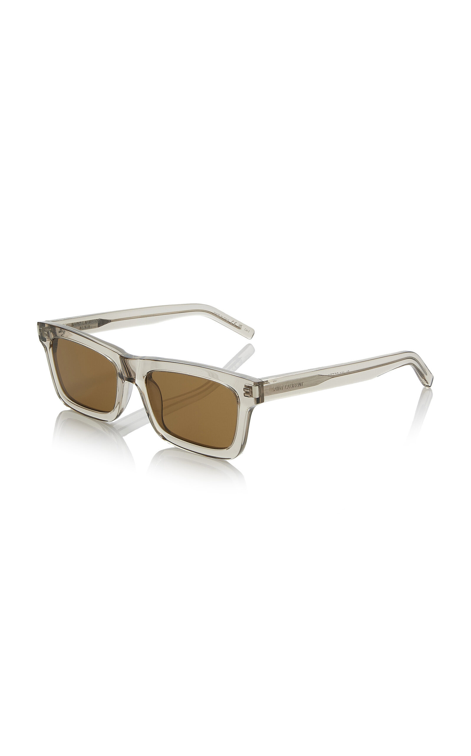 Betty Square-Frame Acetate Sunglasses neutral - 3