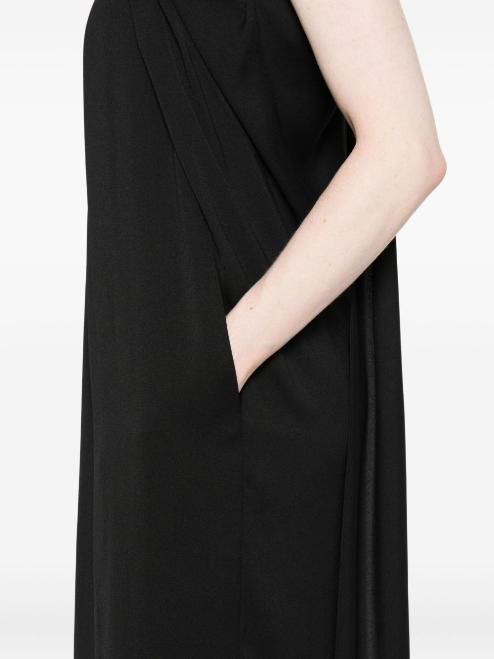knot-detail sleeveless dress - 5