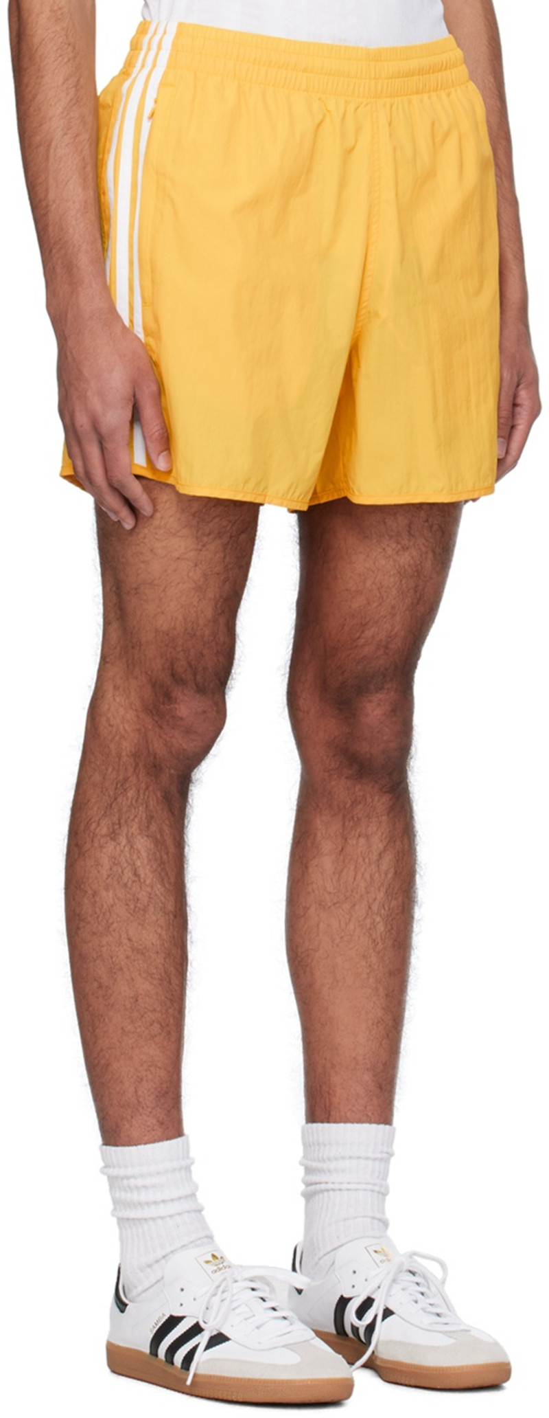 adidas Originals Yellow Sprinter Shorts outlook