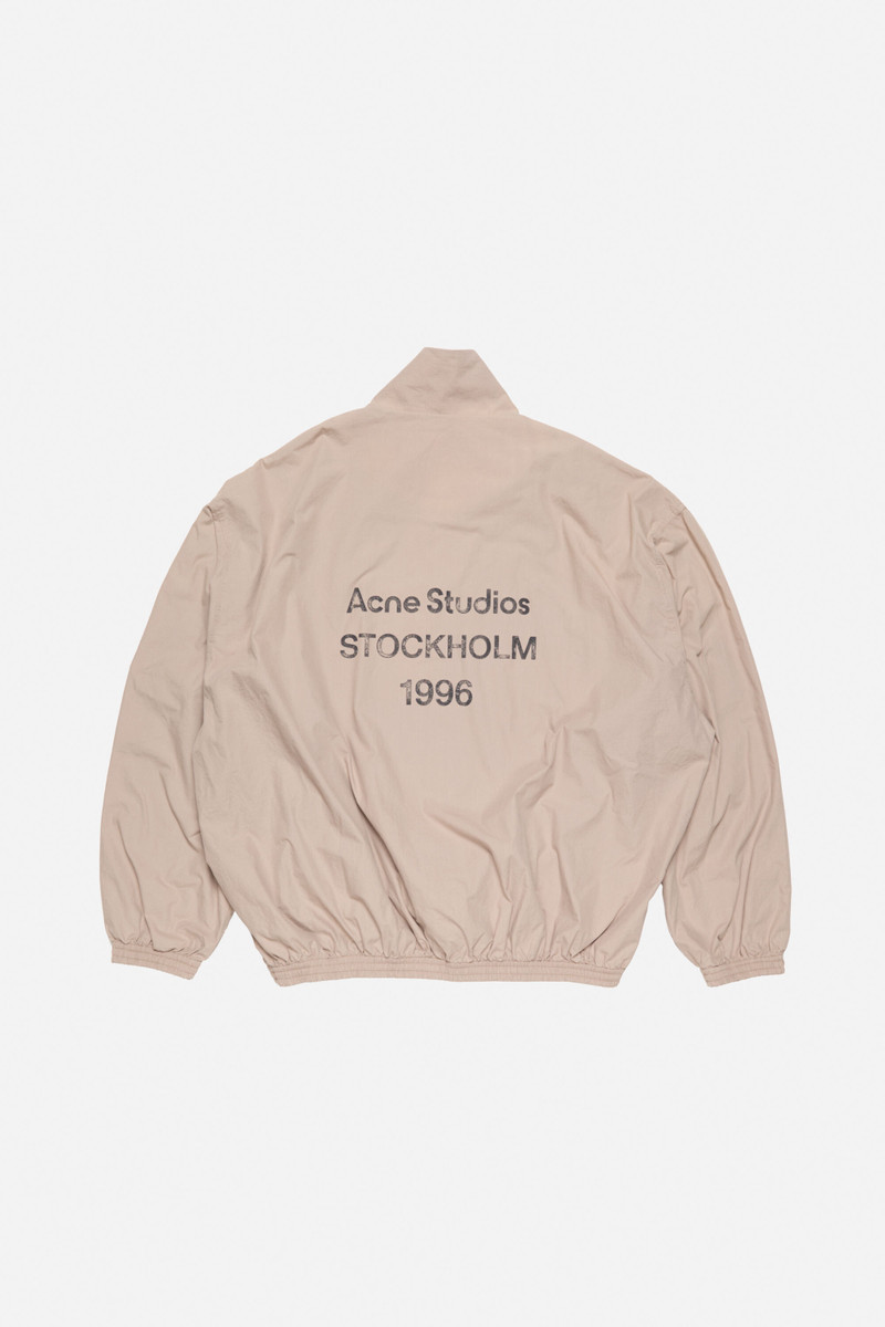 Acne Studios Logo jacket - Mushroom beige outlook