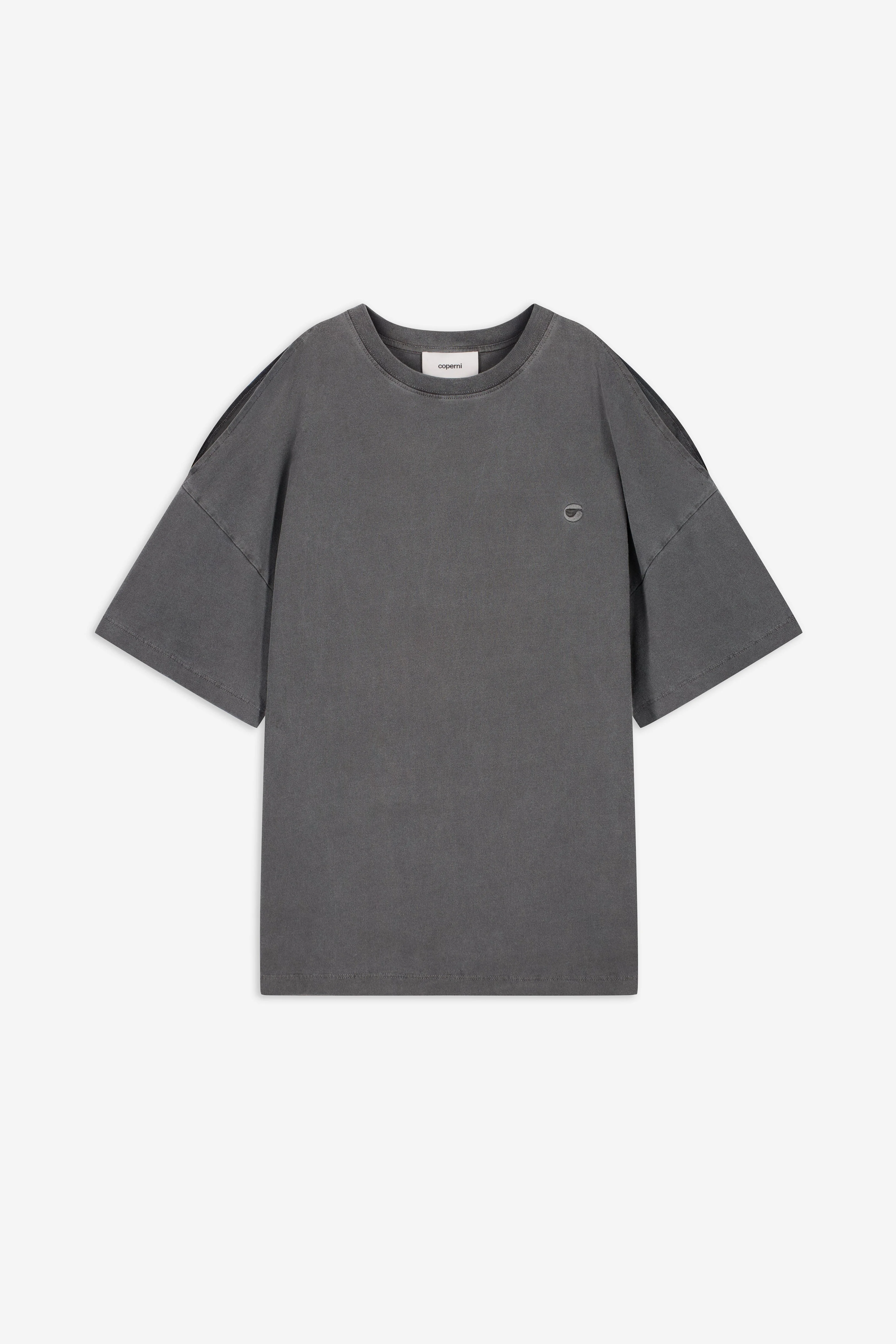 Open Shoulder T-Shirt - 1