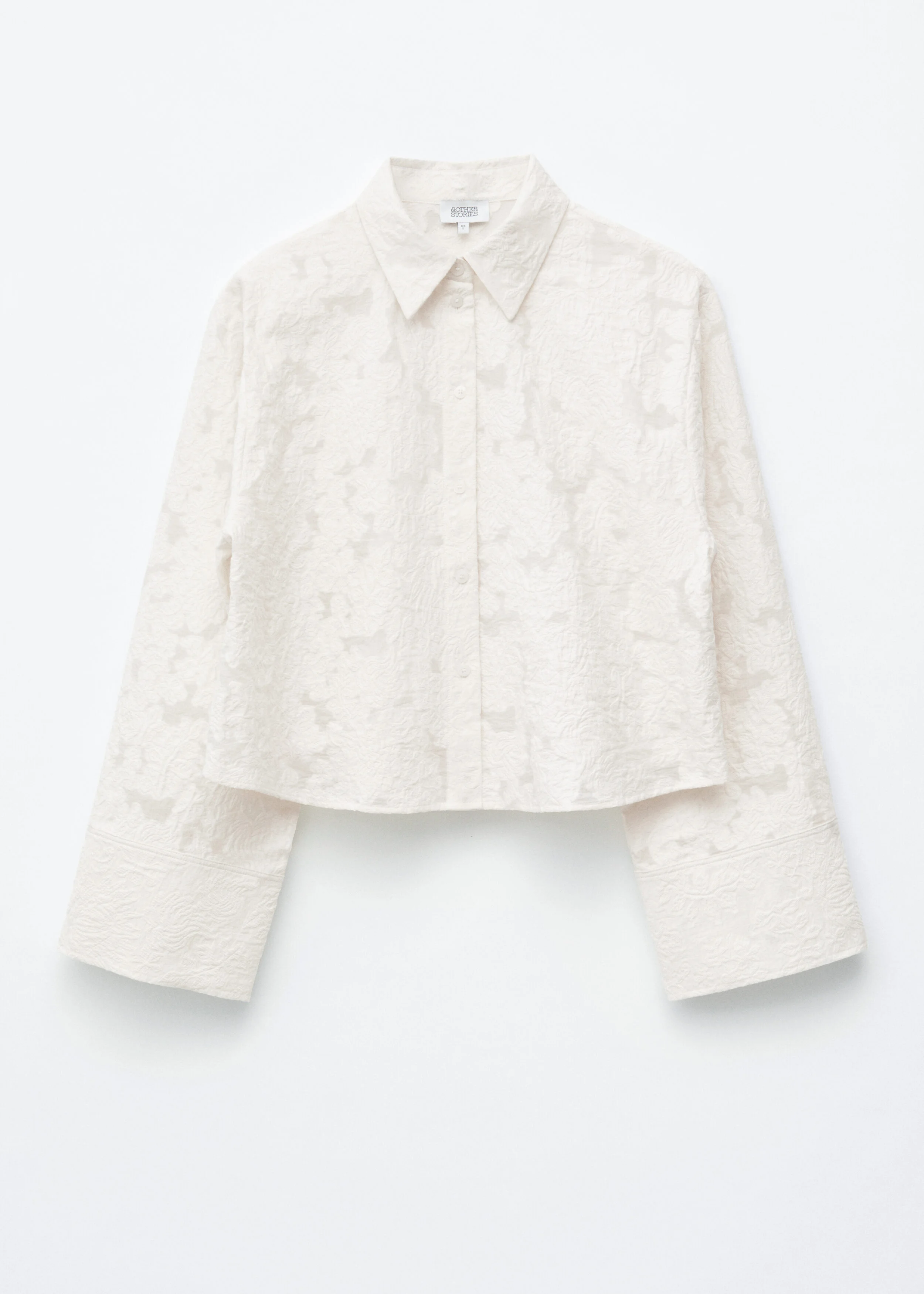 Relaxed Jacquard Blouse - 1