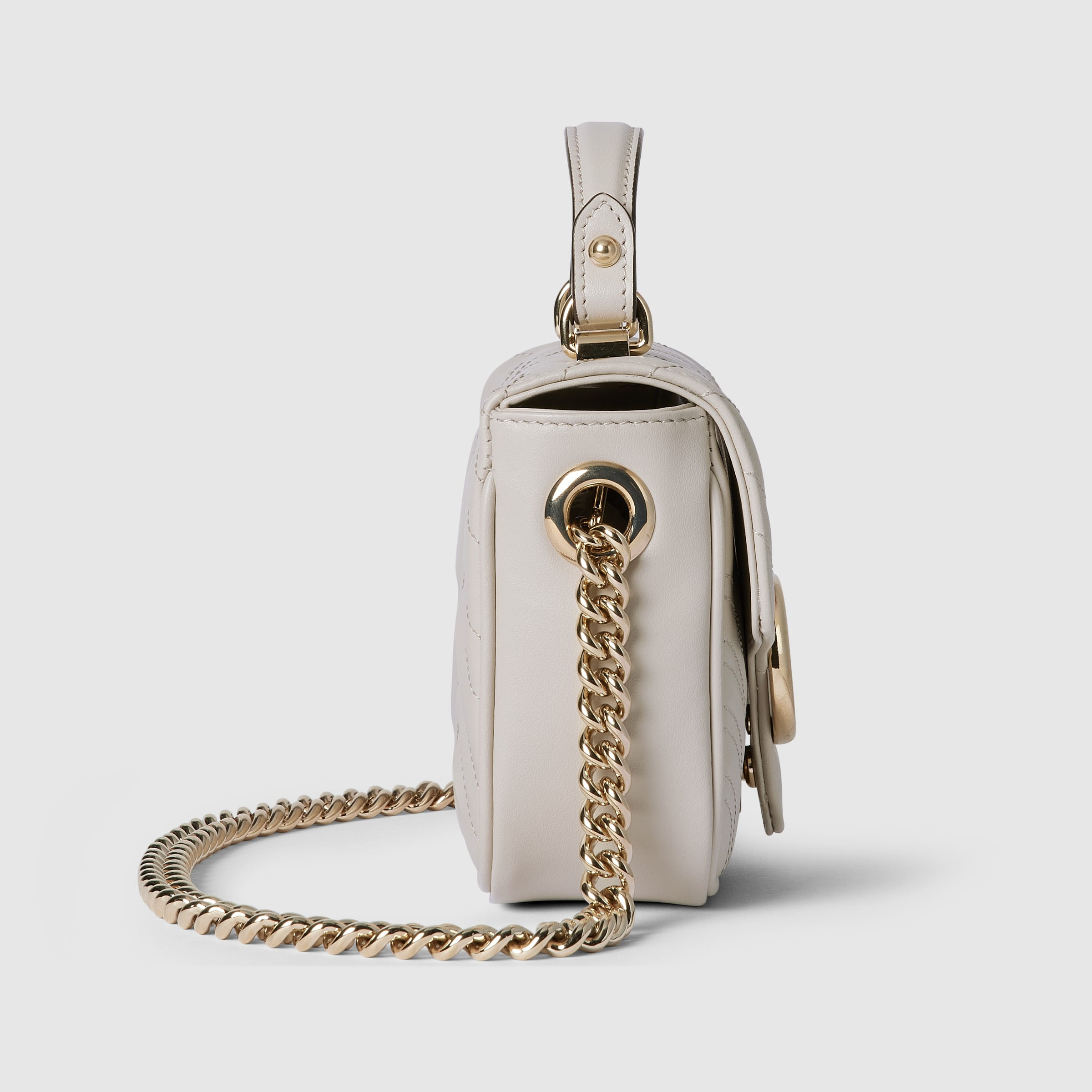 GG Marmont mini top handle bag - 6
