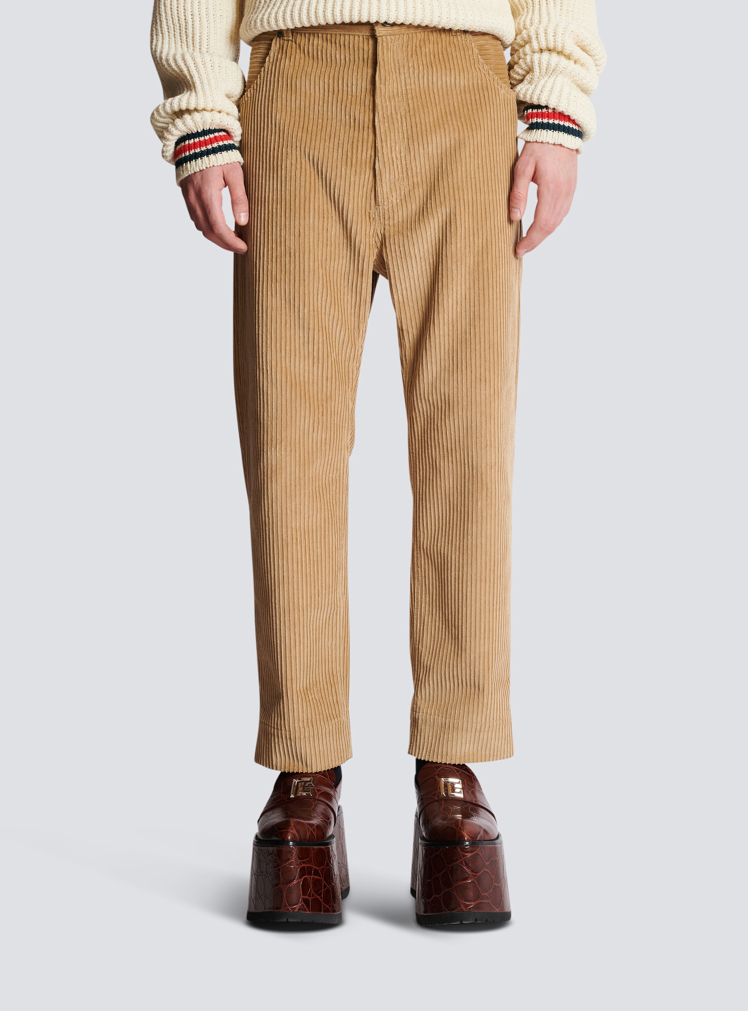 Corduroy trousers - 5