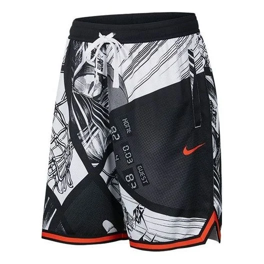 Nike Dri-Fit Cartoon Elite Basketball Shorts Men's Black CI9082-010 - 1