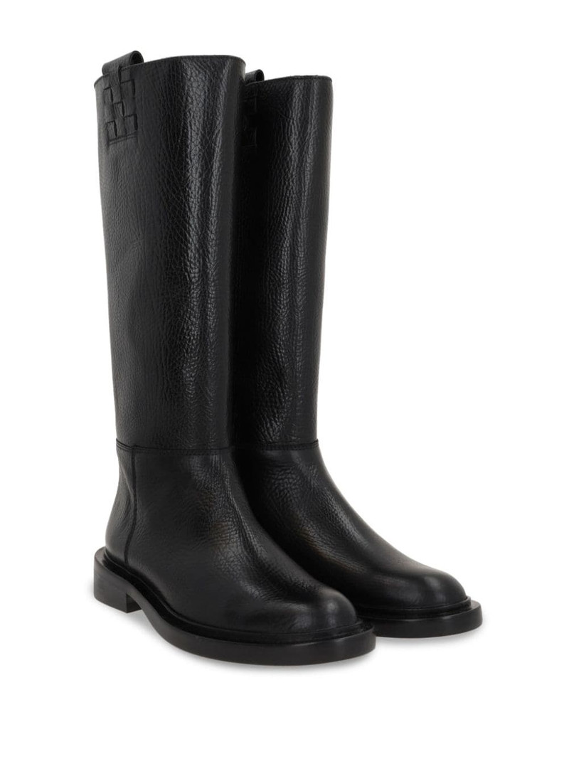 HEREU Anella leather boots outlook