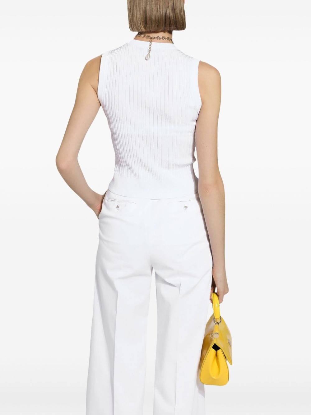 Stretch ribbed top - 4