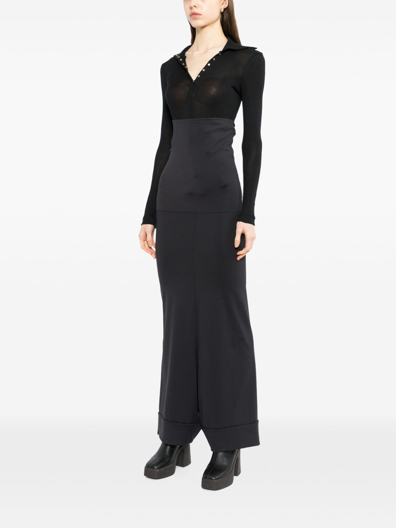 high waist drop crotch trousers 3