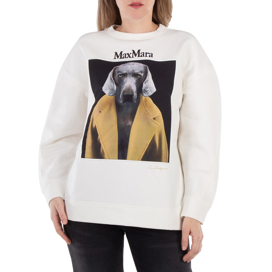 Max Mara X William Wegman Bacco Sweater - 1