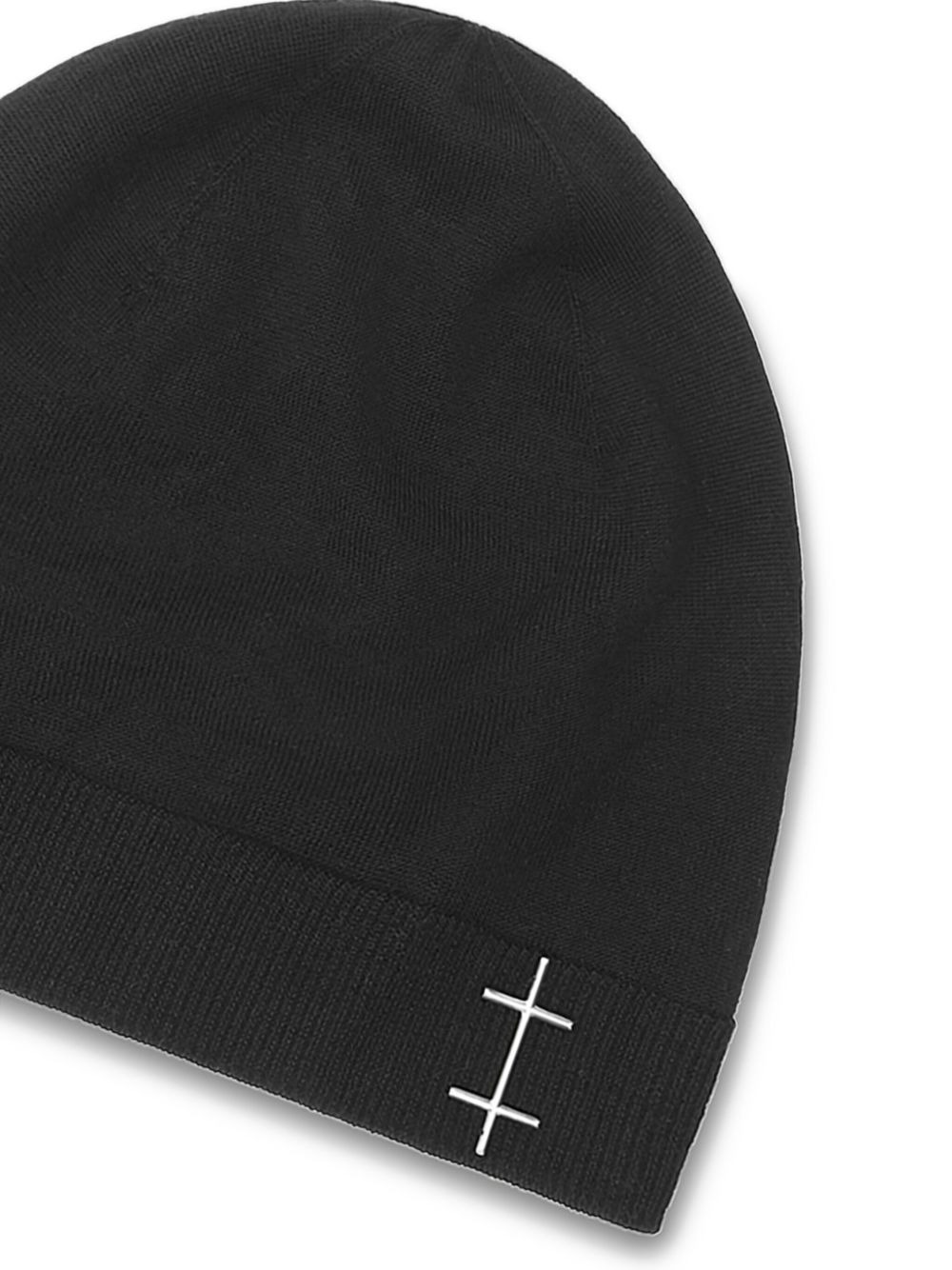 Fresnel grid-detail beanie - 2