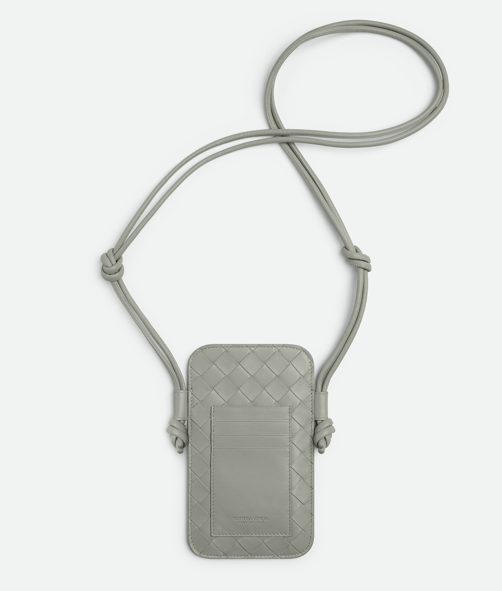 Bottega Veneta Intrecciato Phone Pouch On Strap | REVERSIBLE