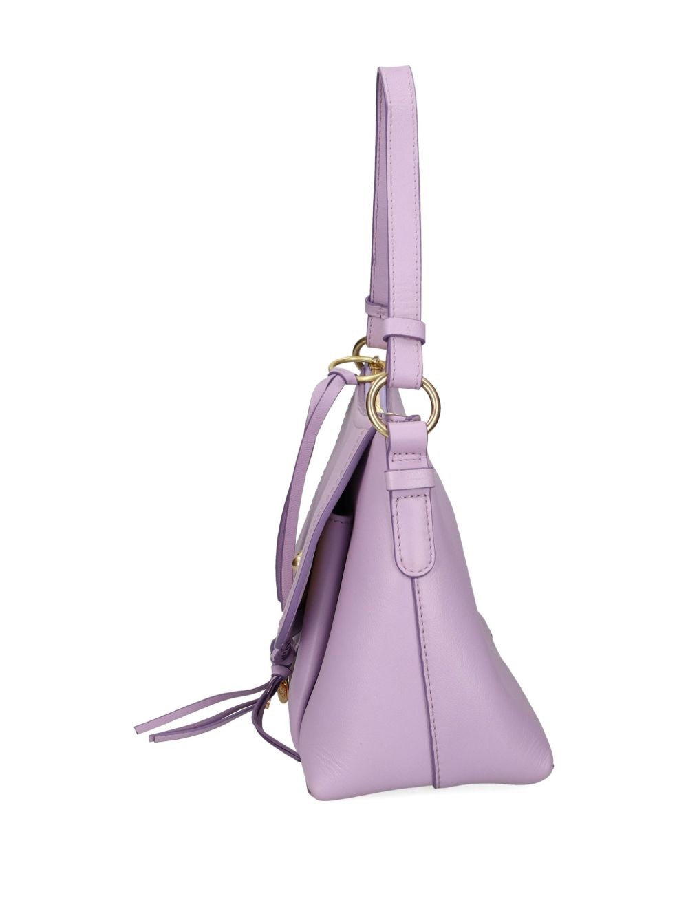 small Joan tassel-embellished leather shoulder bag - 4