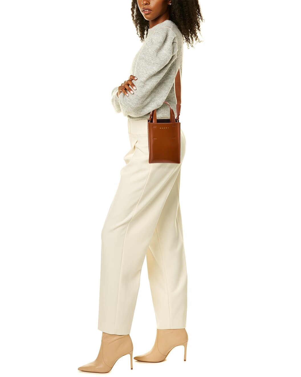 Marni Museo Nano Leather Tote - 4
