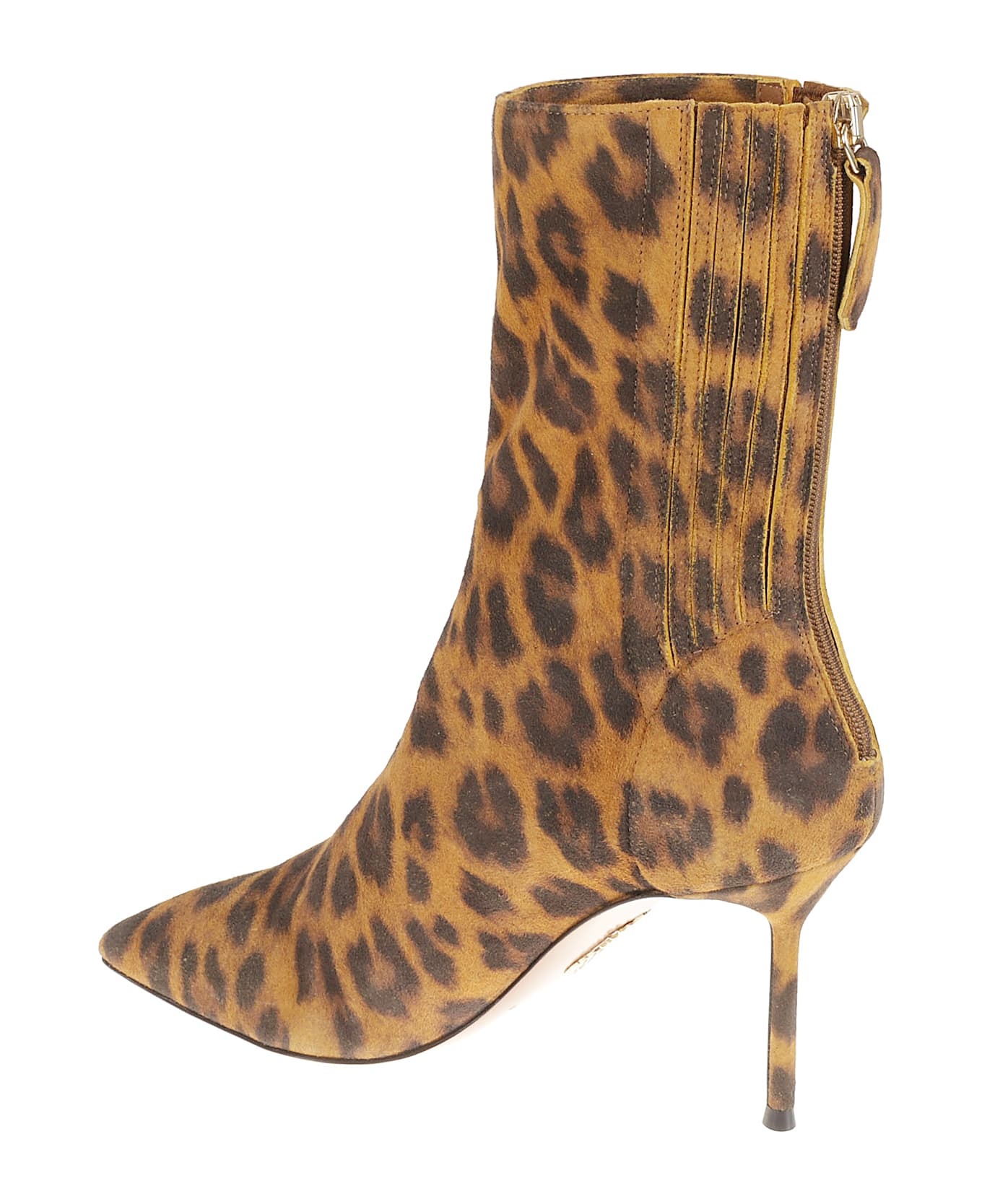 Animalier Suede Boots - 3