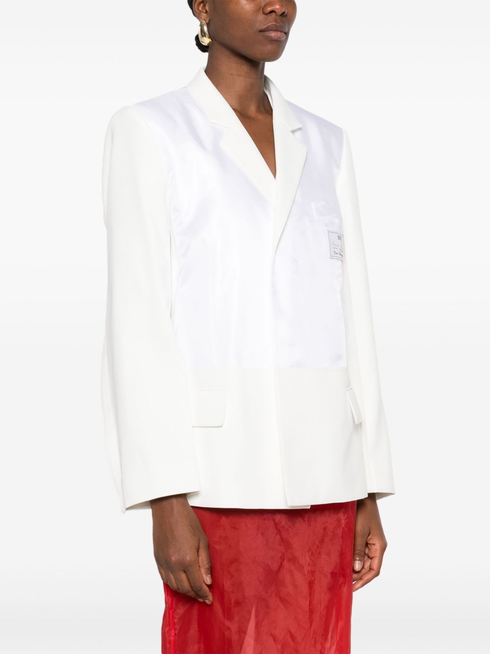 logo-patch blazer - 3