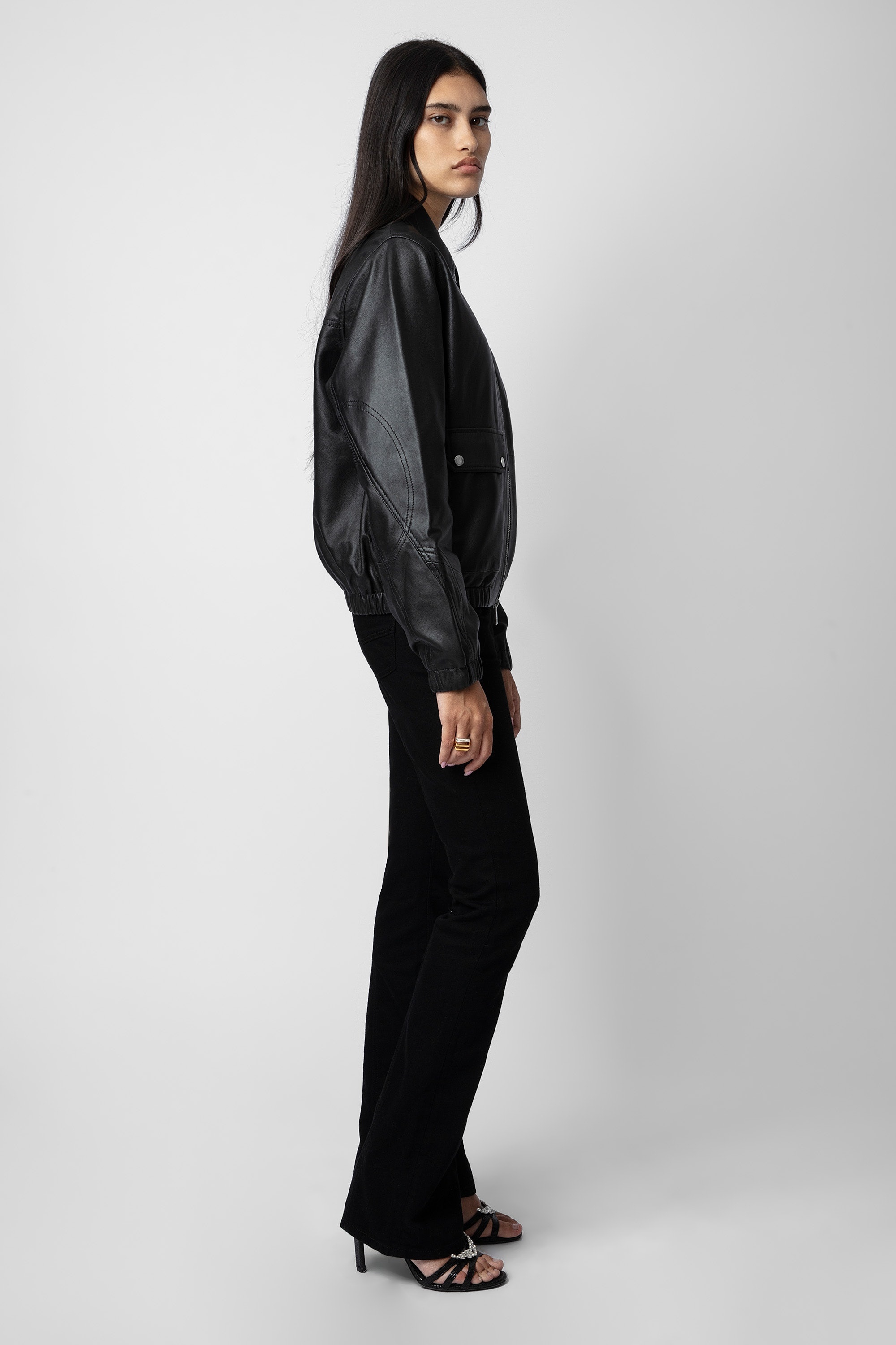 Lyssa Leather Jacket - 4