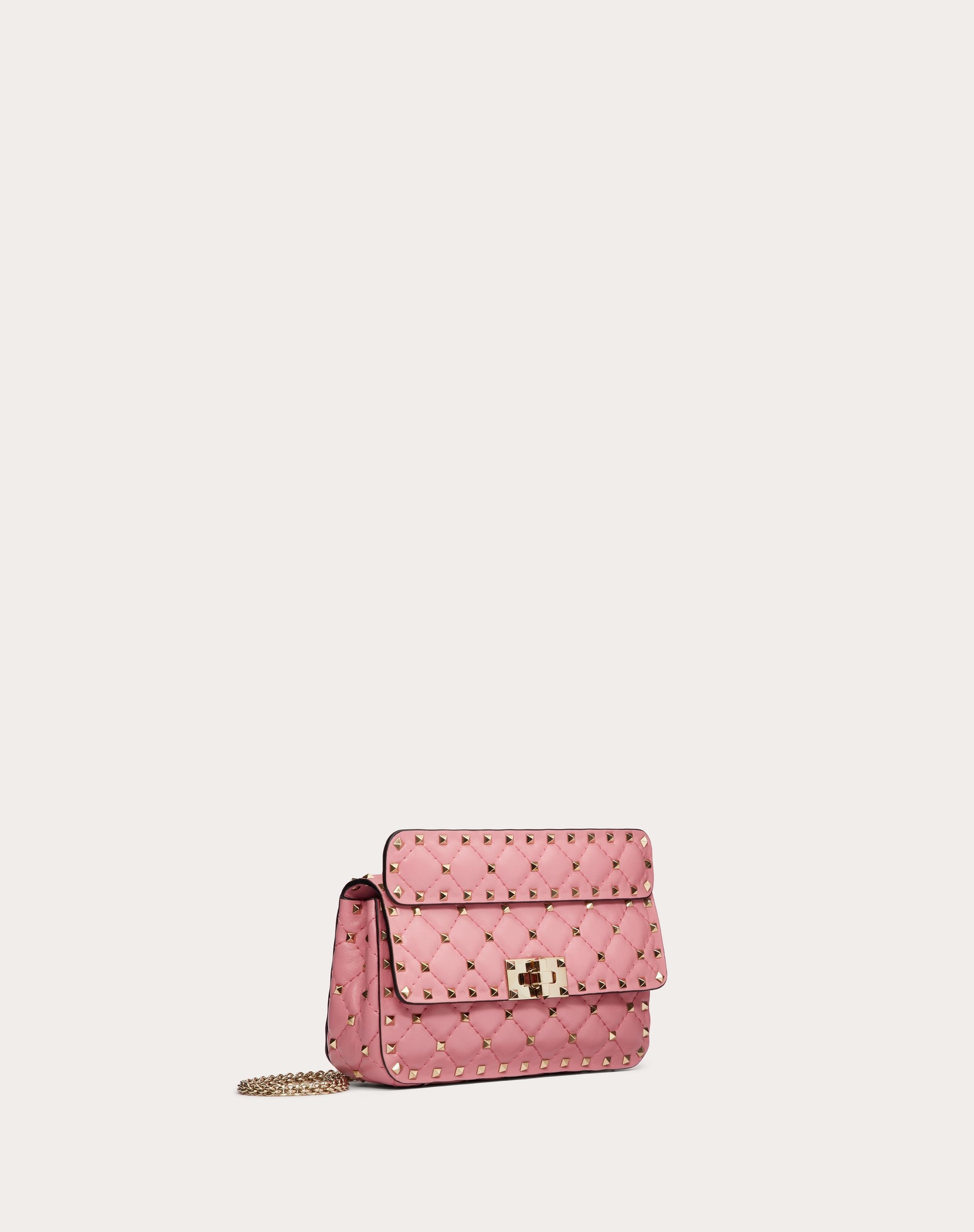 Valentino SMALL NAPPA ROCKSTUD SPIKE BAG REVERSIBLE