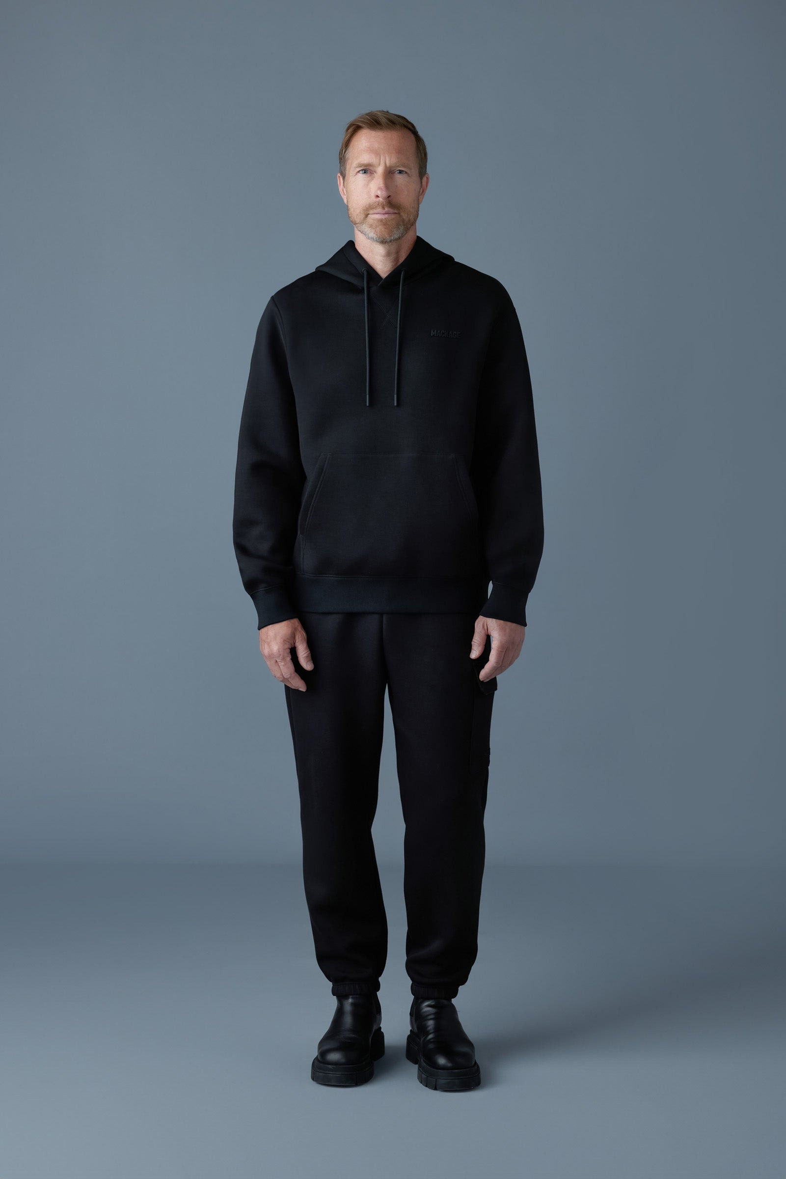KRYSTIAN Double-face Jersey hoodie - 2