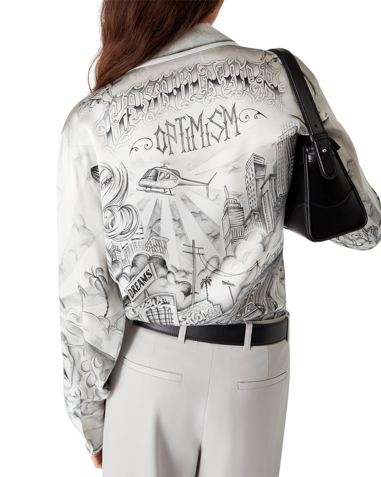 Tattoo Silk Shirt | Casablanca Paris - 5