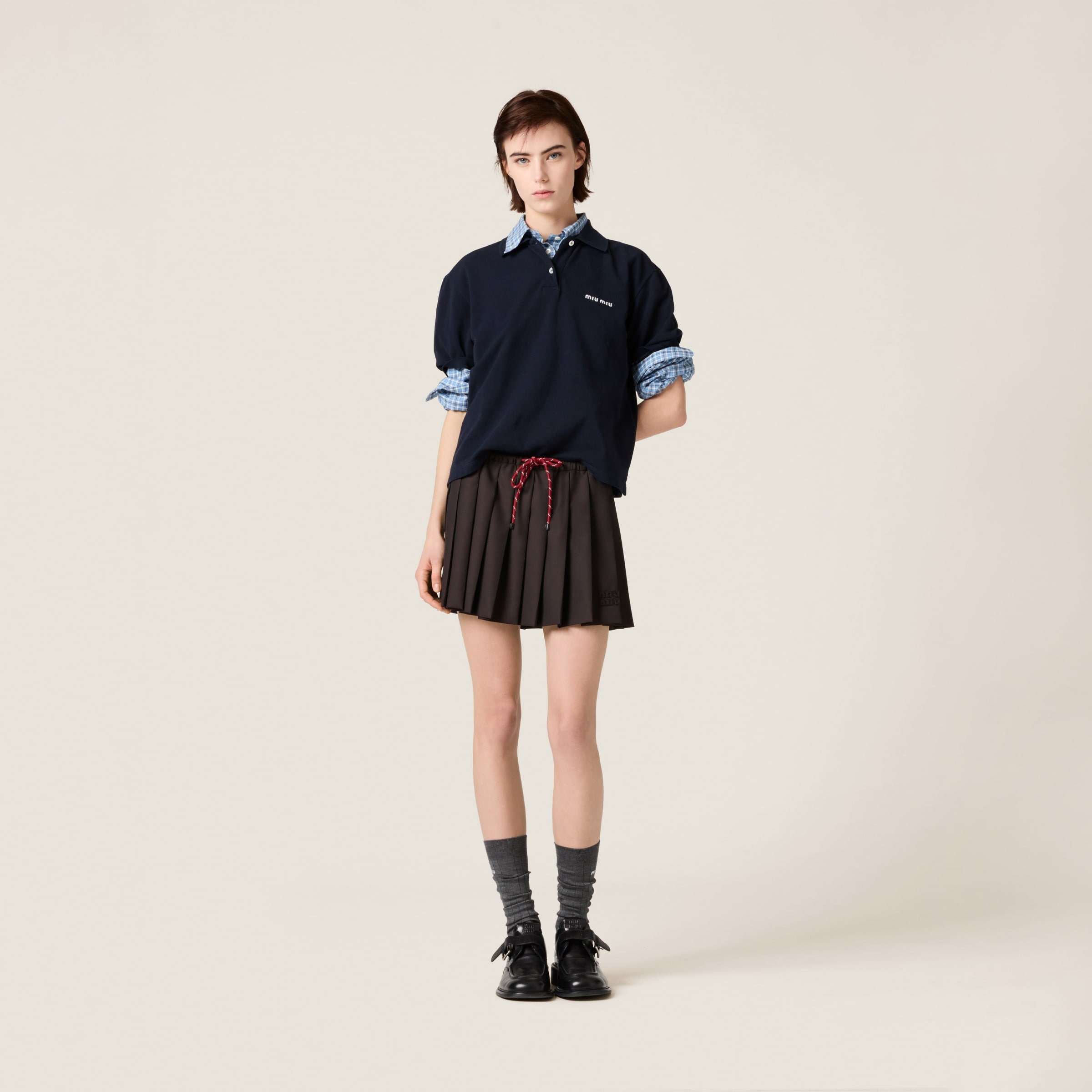Pleated Batavia skirt - 2