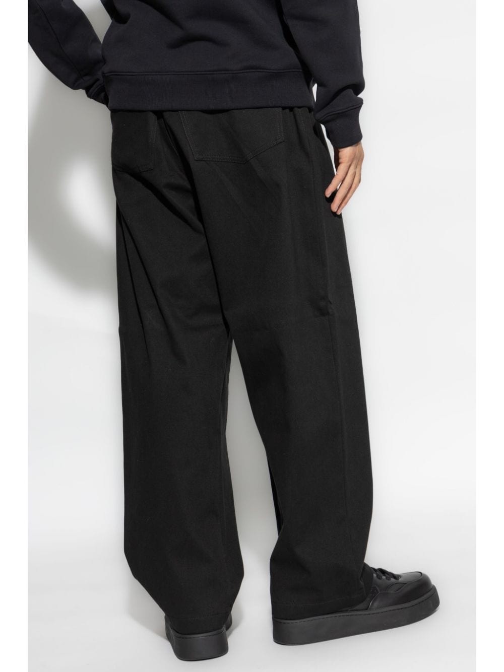 Logo patch trousers - 4