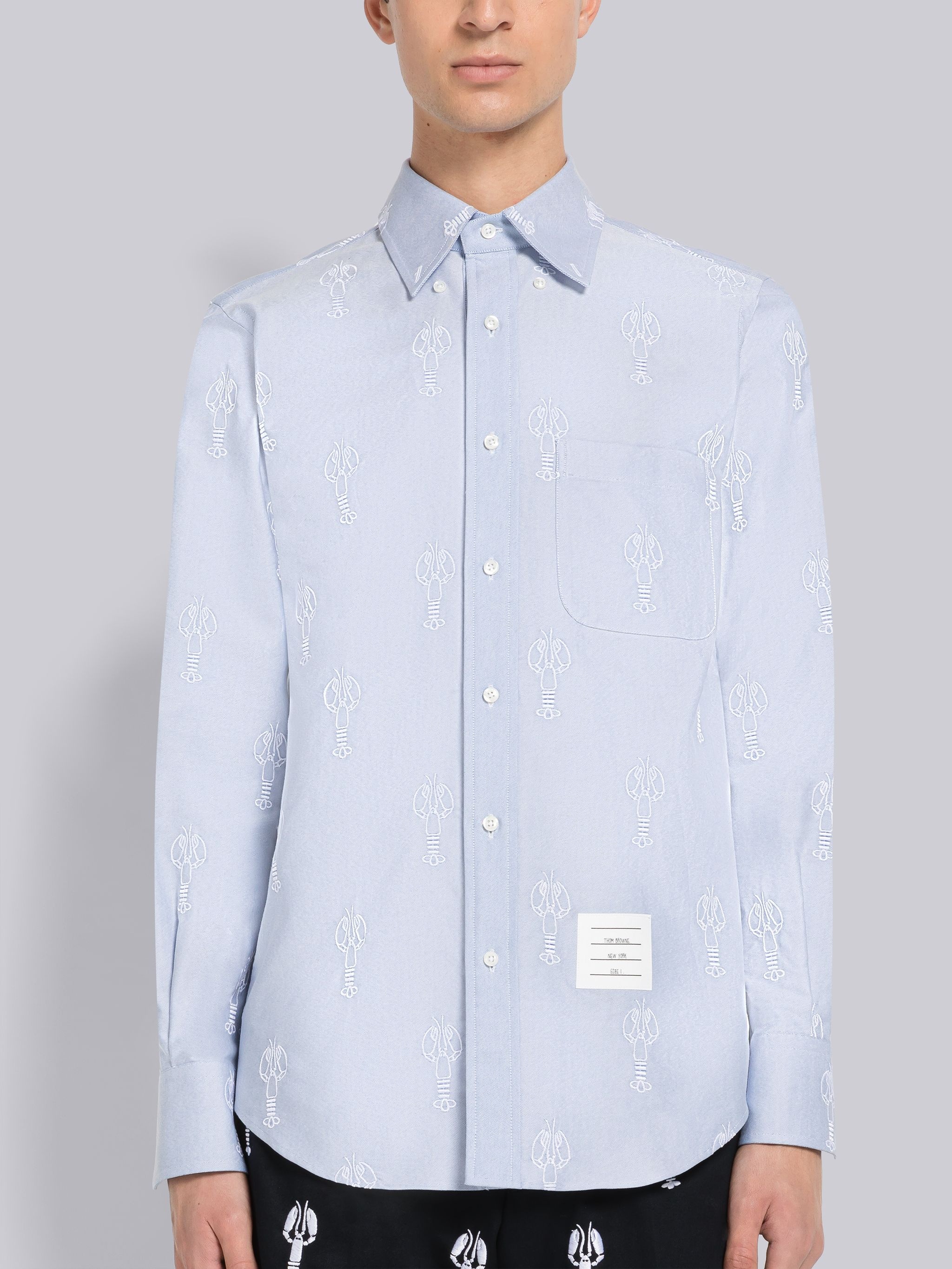Lobster Half Drop Straight Fit Shirt - 3