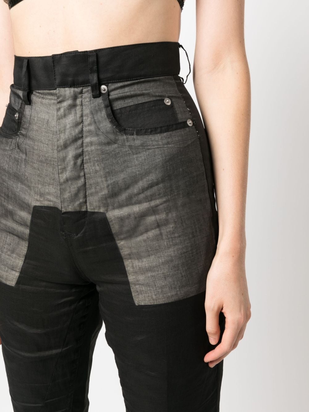 Bolan high-rise bootcut jeans - 5