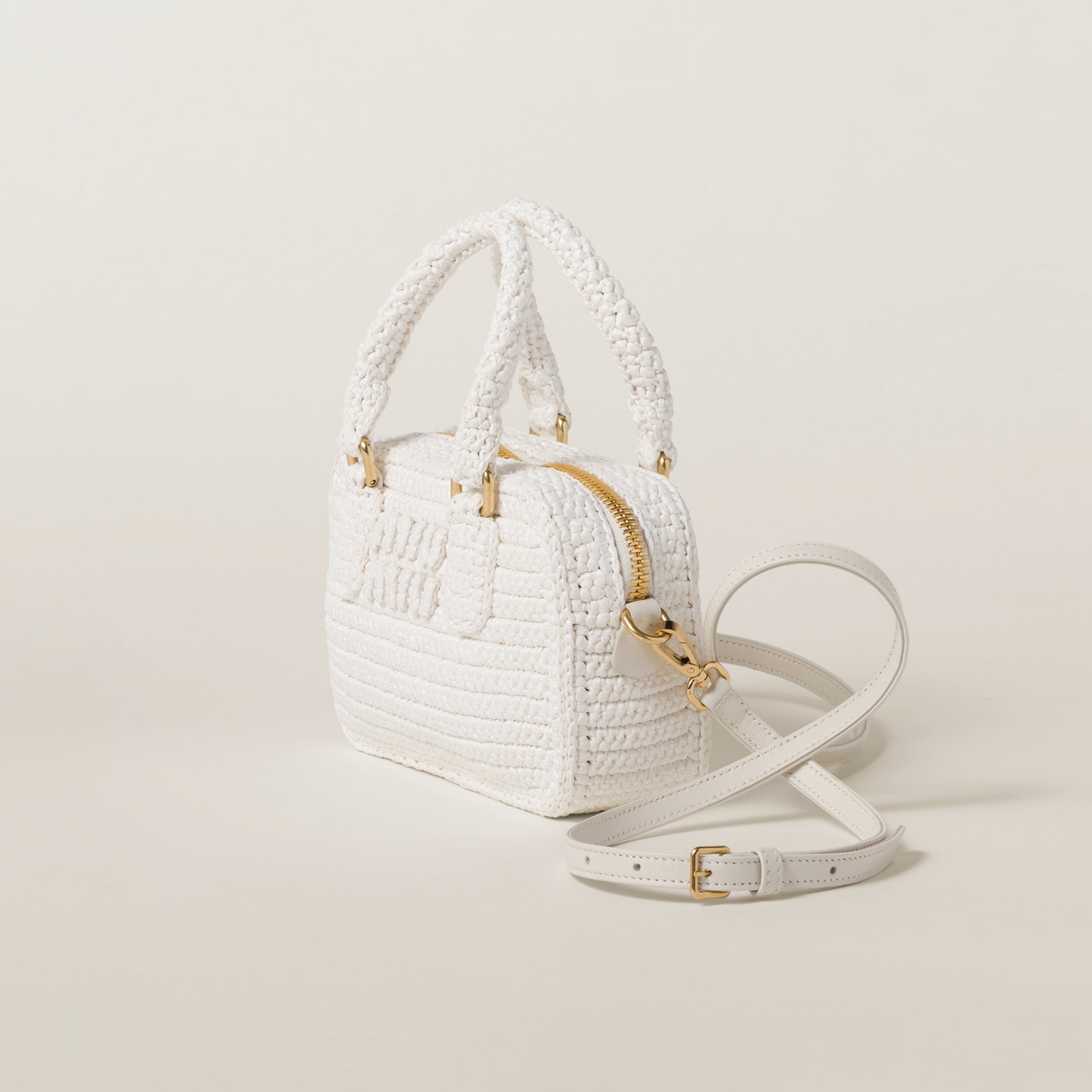 Crochet top-handle bag - 3