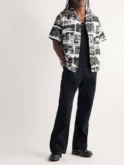 NEIGHBORHOOD Camp-Collar Printed Cotton-Poplin Shirt outlook