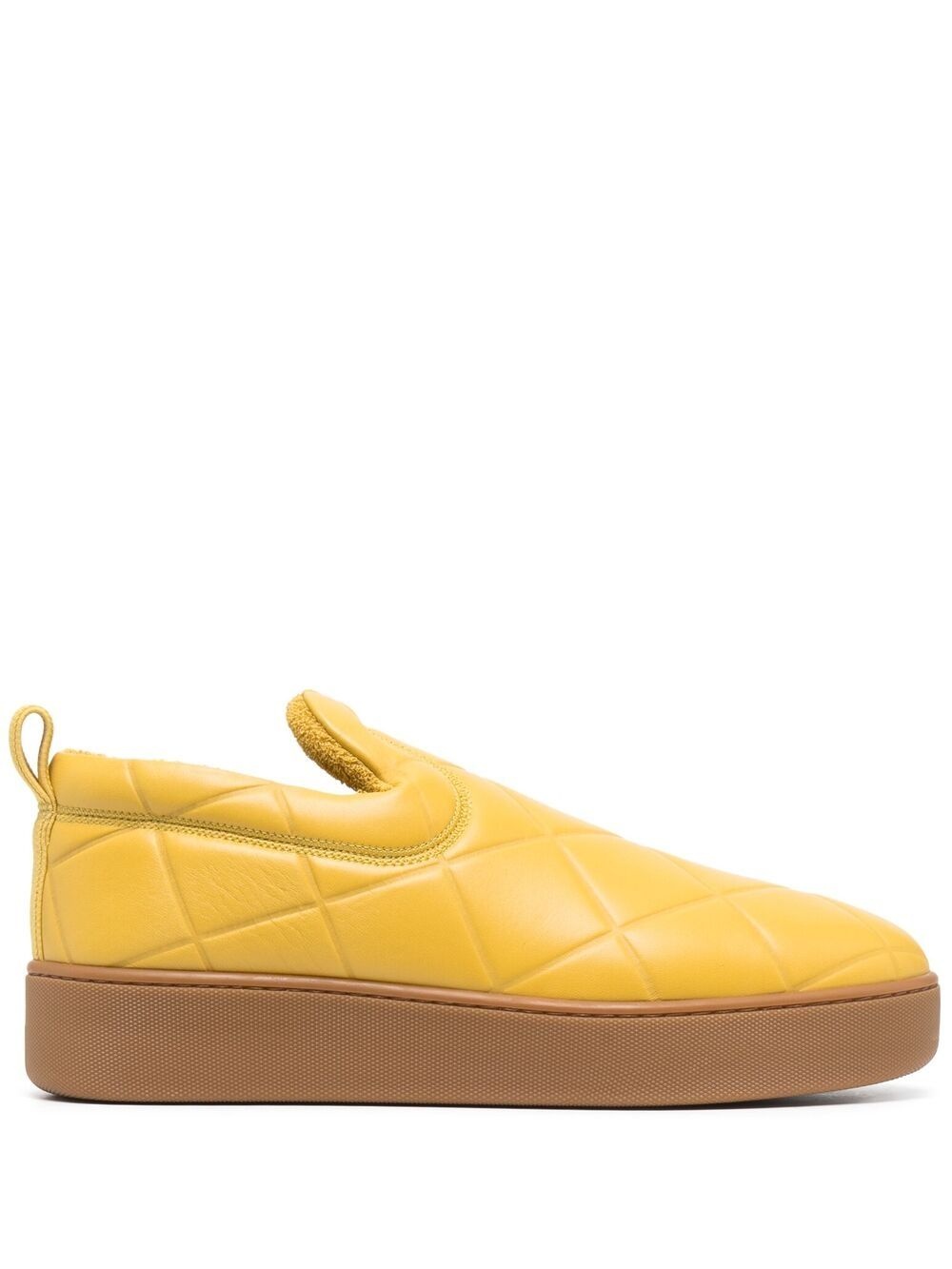 quilted slip-on sneakers - 1