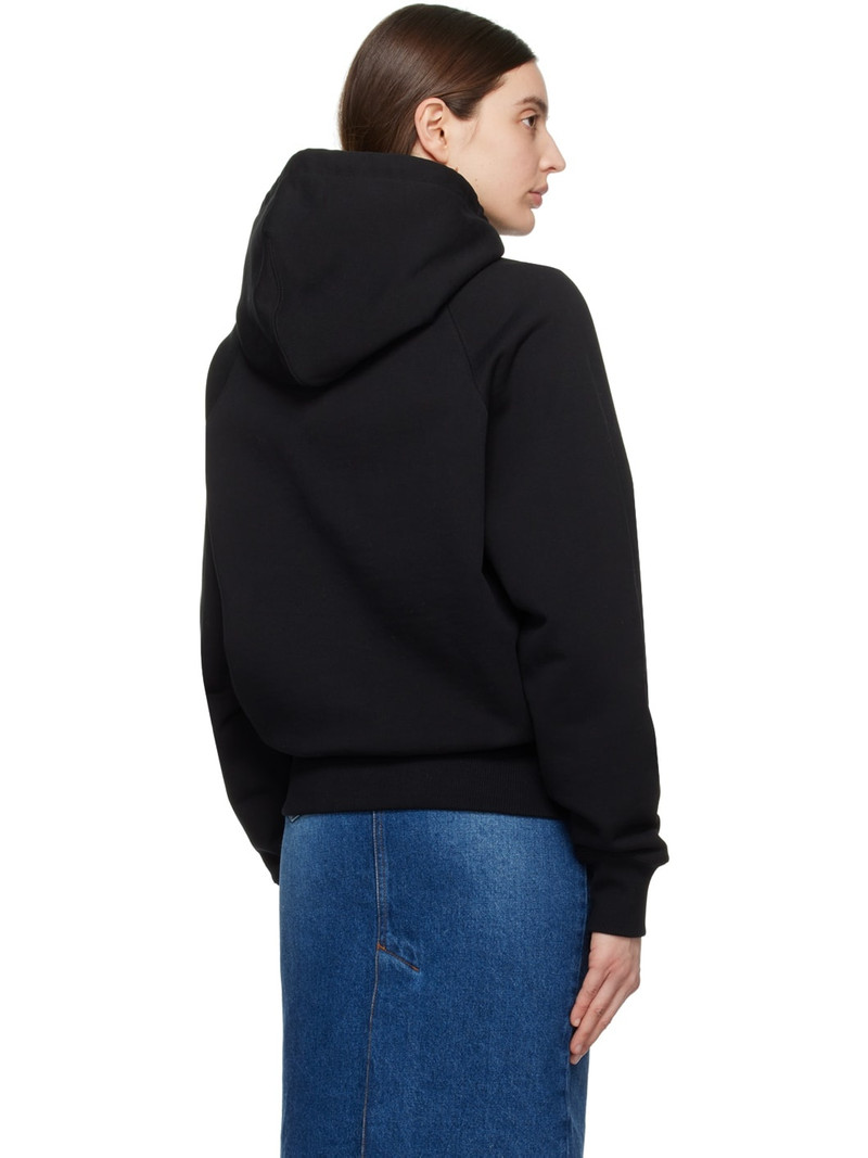 Black Raglan Hoodie 3