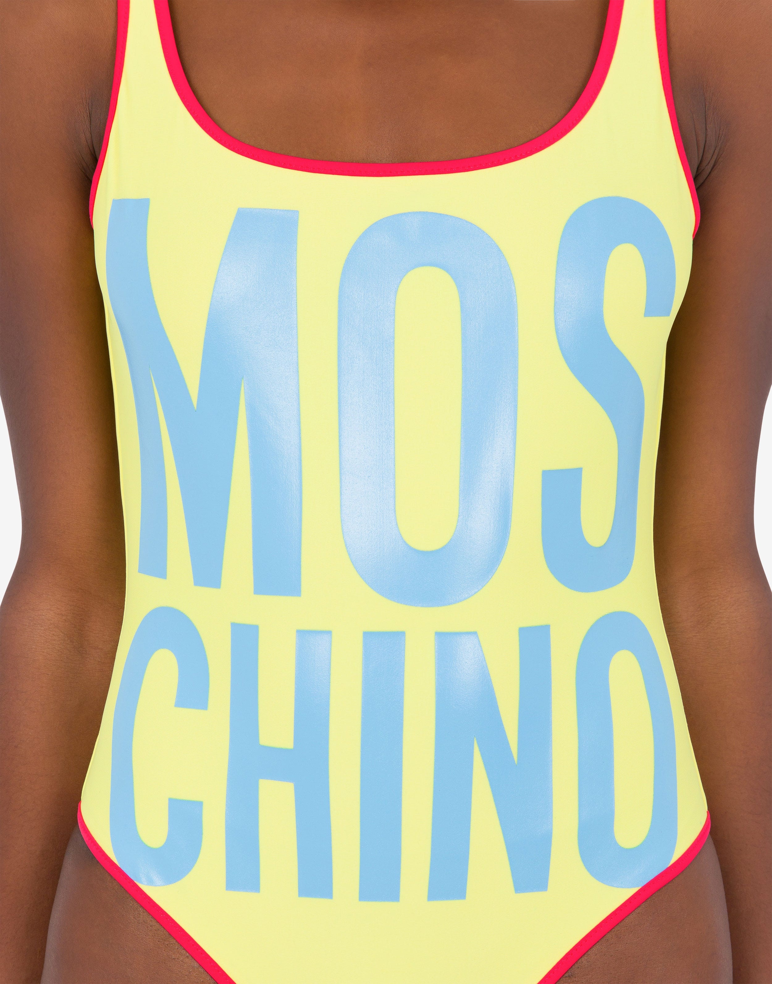 MAXI LOGO COLOUR BLOCK ONE-PIECE SWIMSUIT - 4