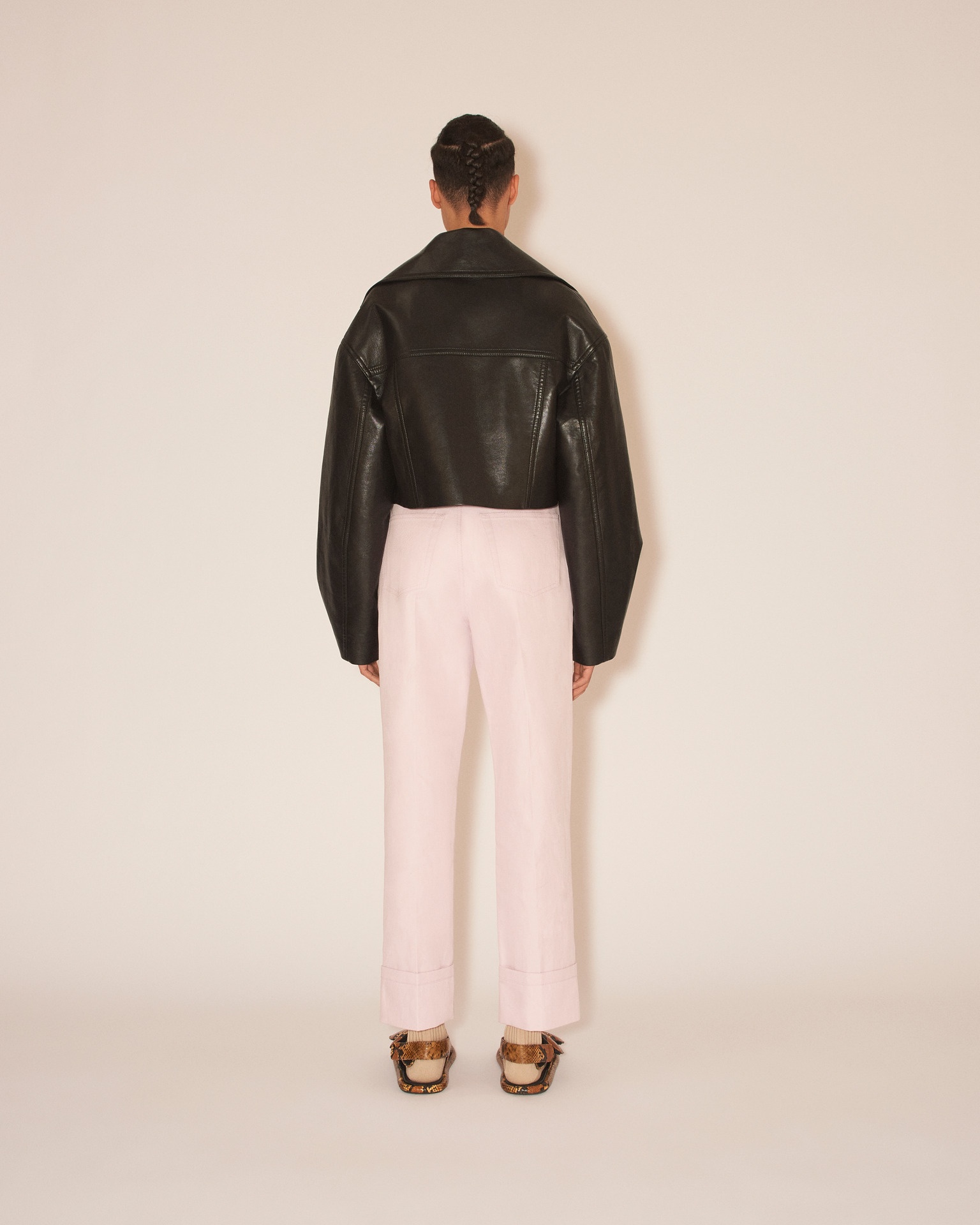 LOUA - Workwear straight leg jeans - Rosewater - 5