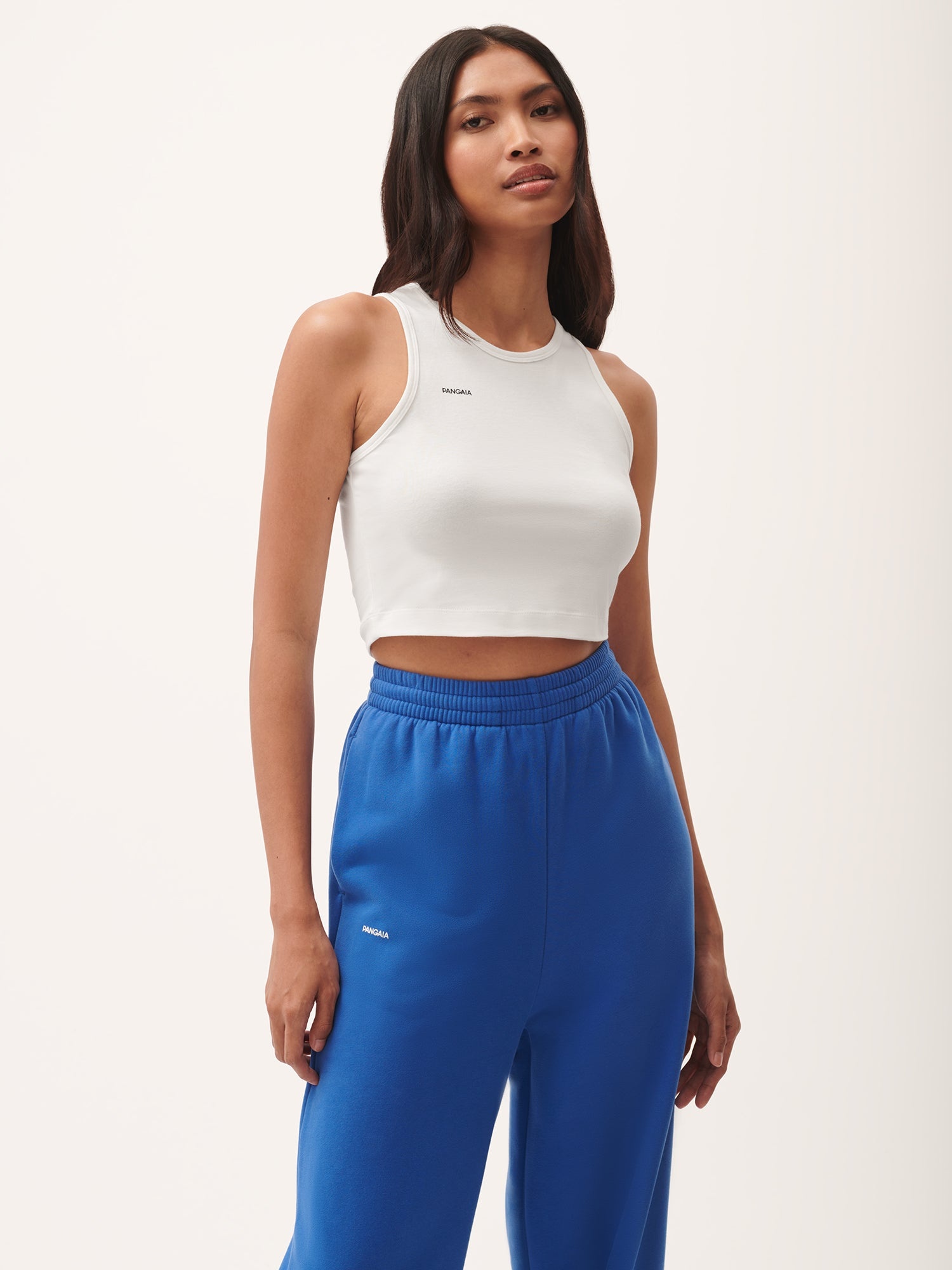 Womens 365 Midweight Straight Leg Track Pants - Gaia Blue - 4